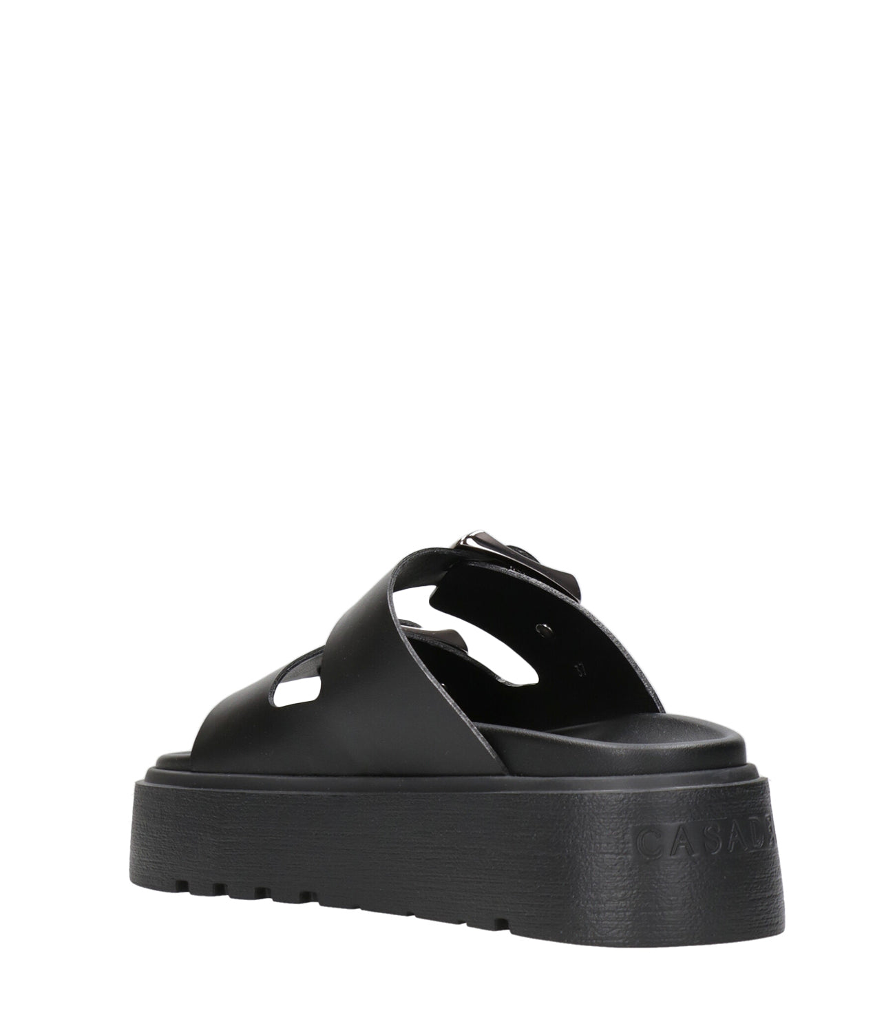 Casadei | Birky Ale Slides Black Slipper
