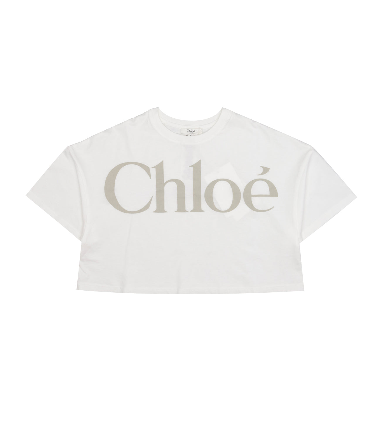 Chloè Kids | T-Shirt Bianco sporco