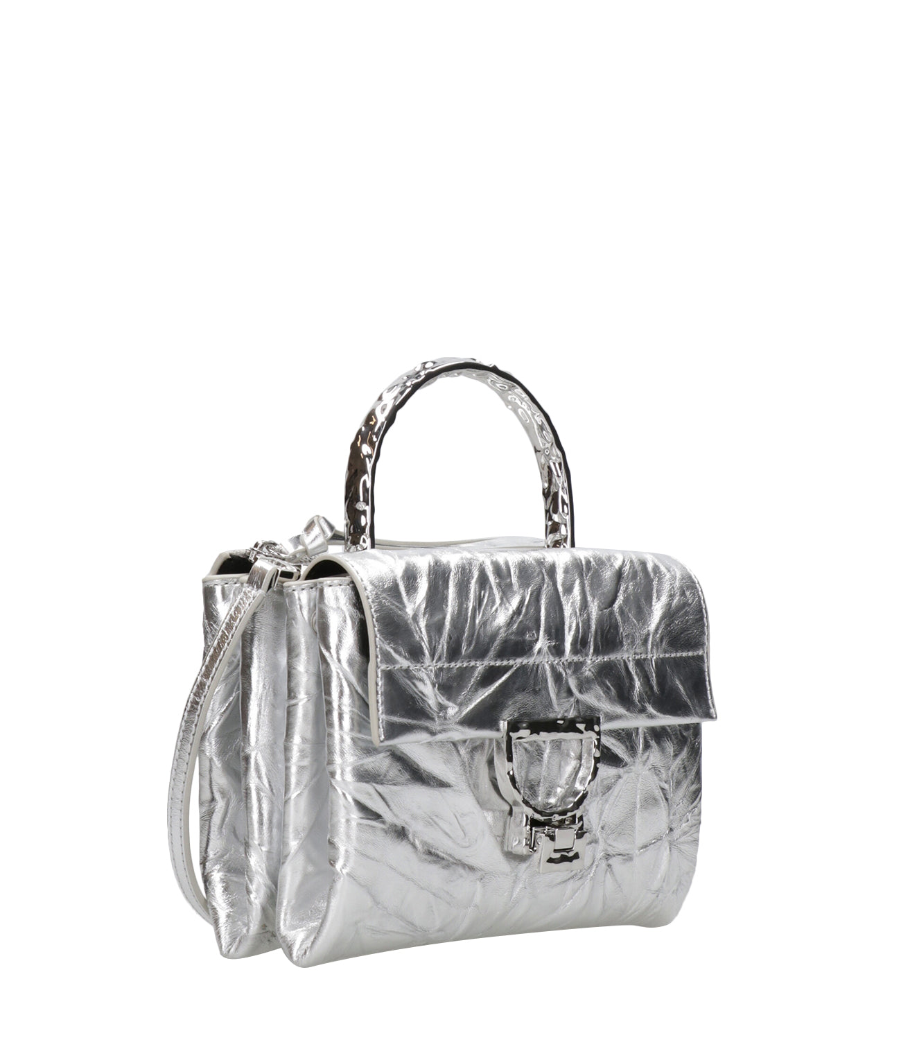 Coccinelle | Borsa a Mano Arlettis Droplet Argento