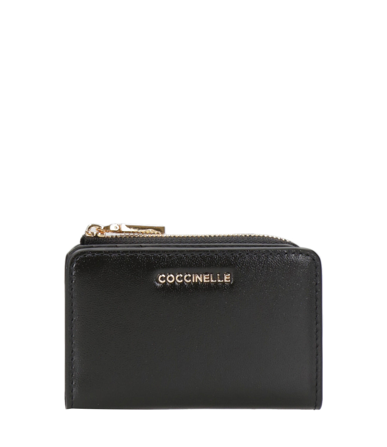 Coccinelle | Porta Carte Credito Metallic small Nero