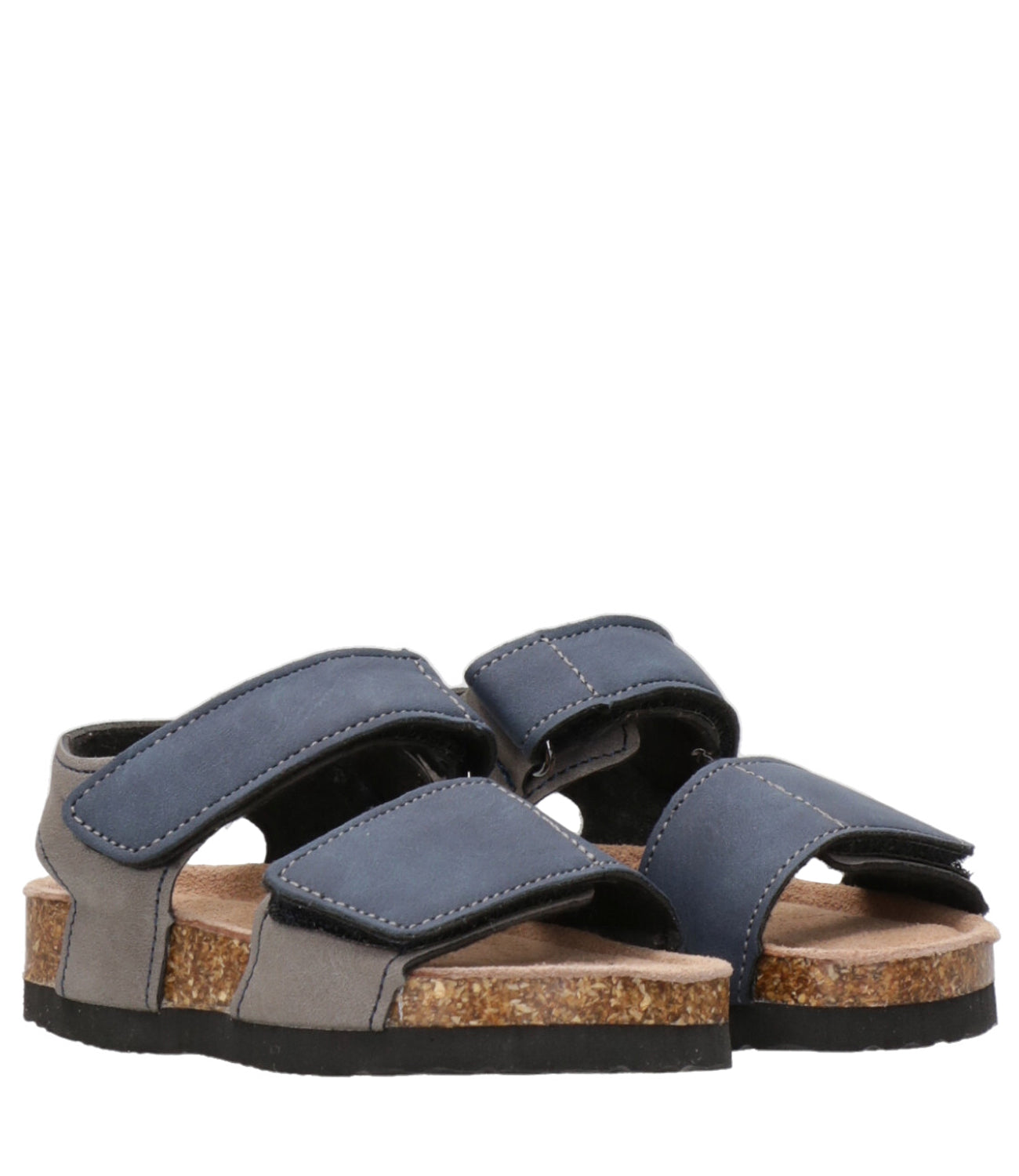 Colors of California Kids | Sandalo Velcro Straps Blu navy