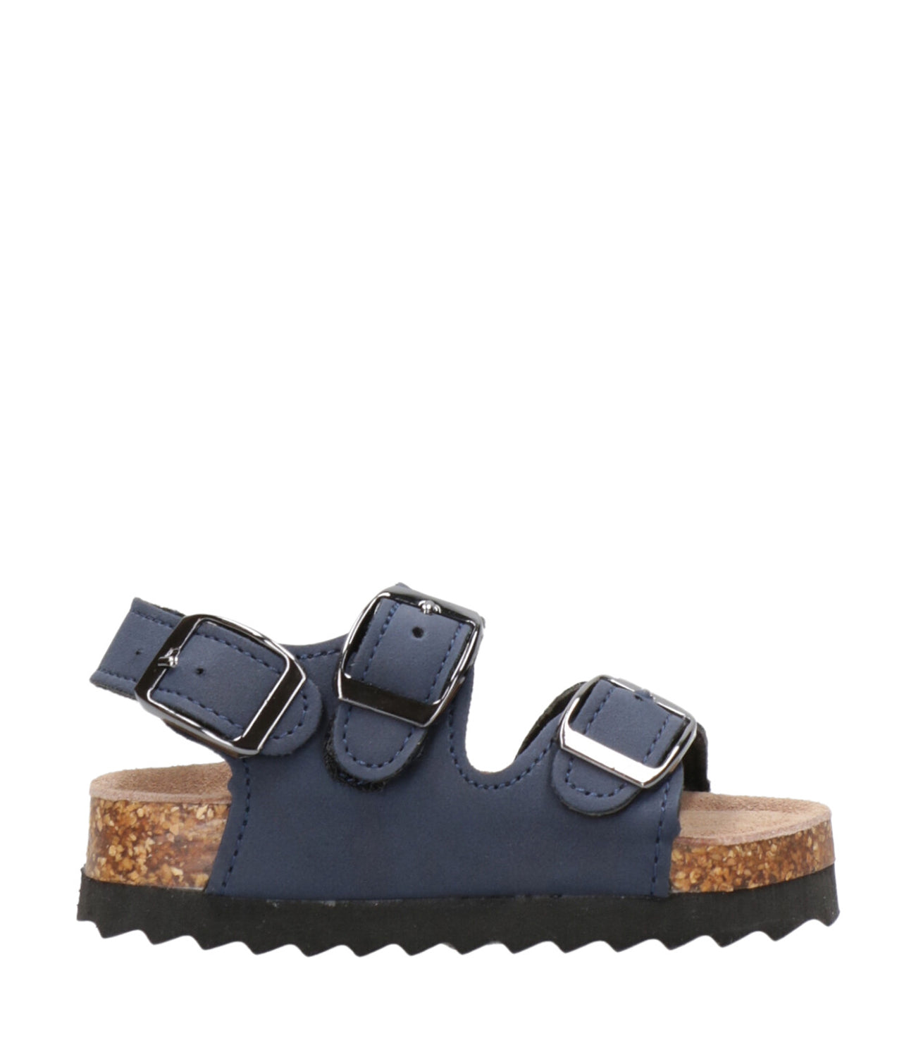Colors of California Kids | Sandalo 3 Buckles Blu navy