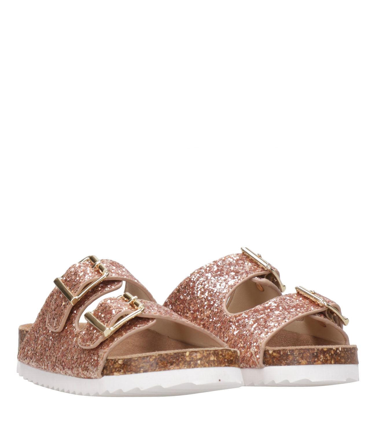 Colors of California Kids | Sandalo Glitter Oro Rosa