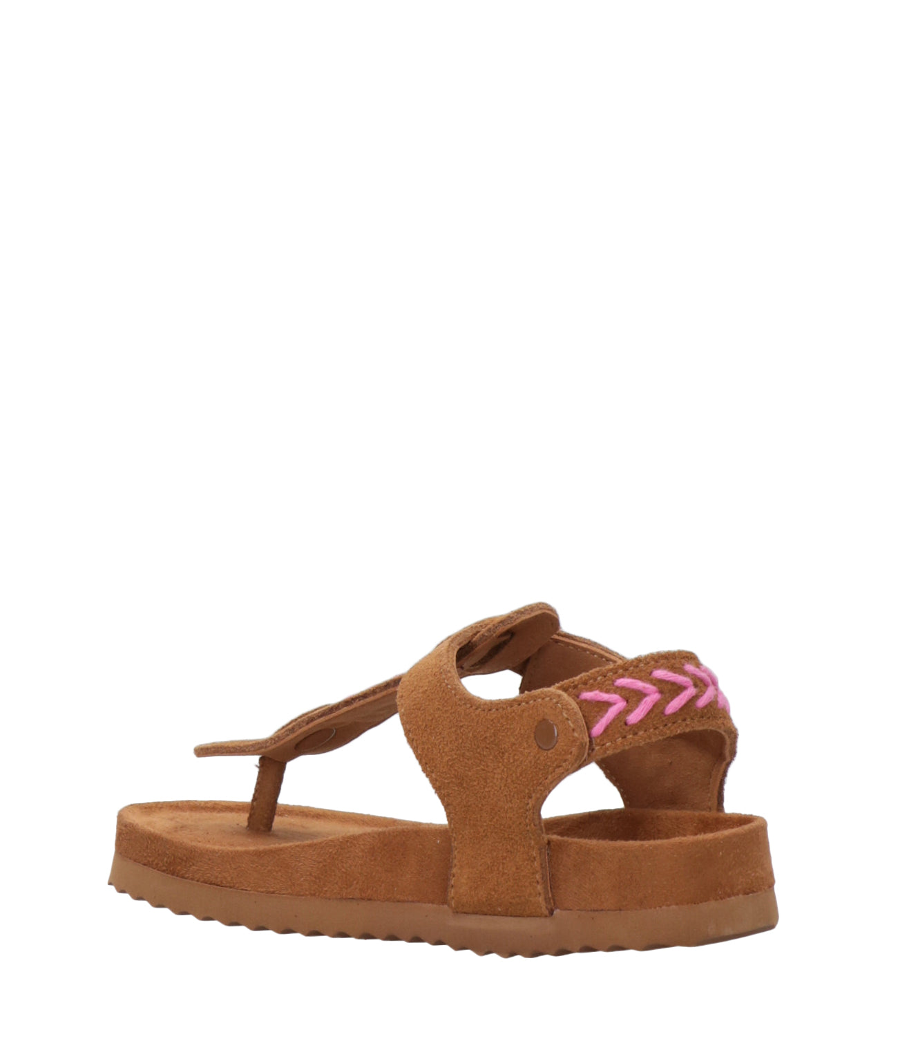 Colors of California Kids | Sandalo Thong Stitchings Cuoio