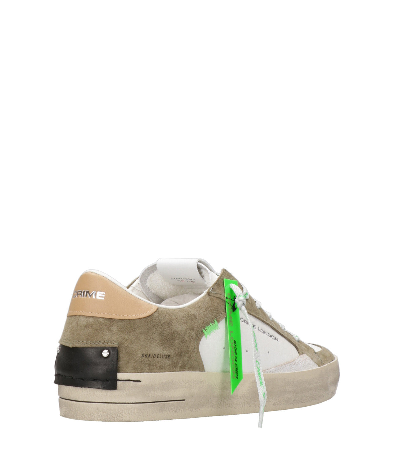 Crime | Sneakers SK8 Deluxe Beige e Cammello