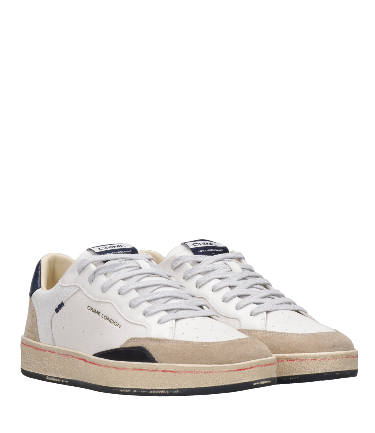 Crime | Sneakers Avorio e Tortora