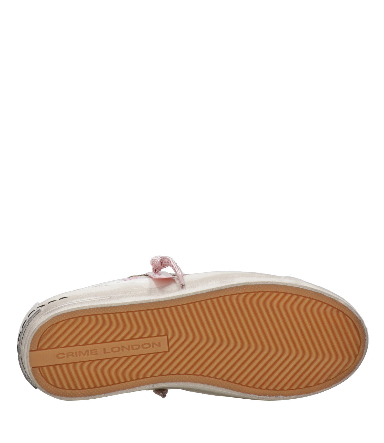 Crime | Sneakers SK8 Deluxe Bianco e Rosa