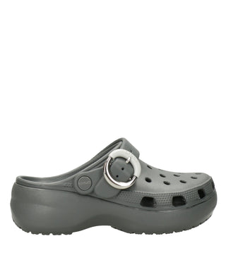 Crocs | Sabot Classic Platform Buckle Clog Carbone