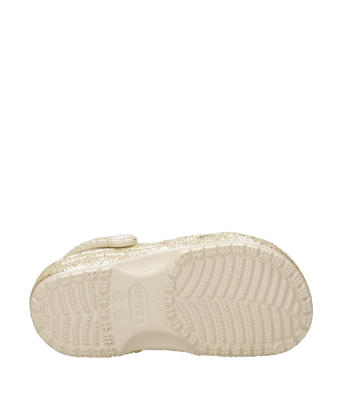 Crocs Kids | Sabot Classic Chunky Glitter Clog K Argento