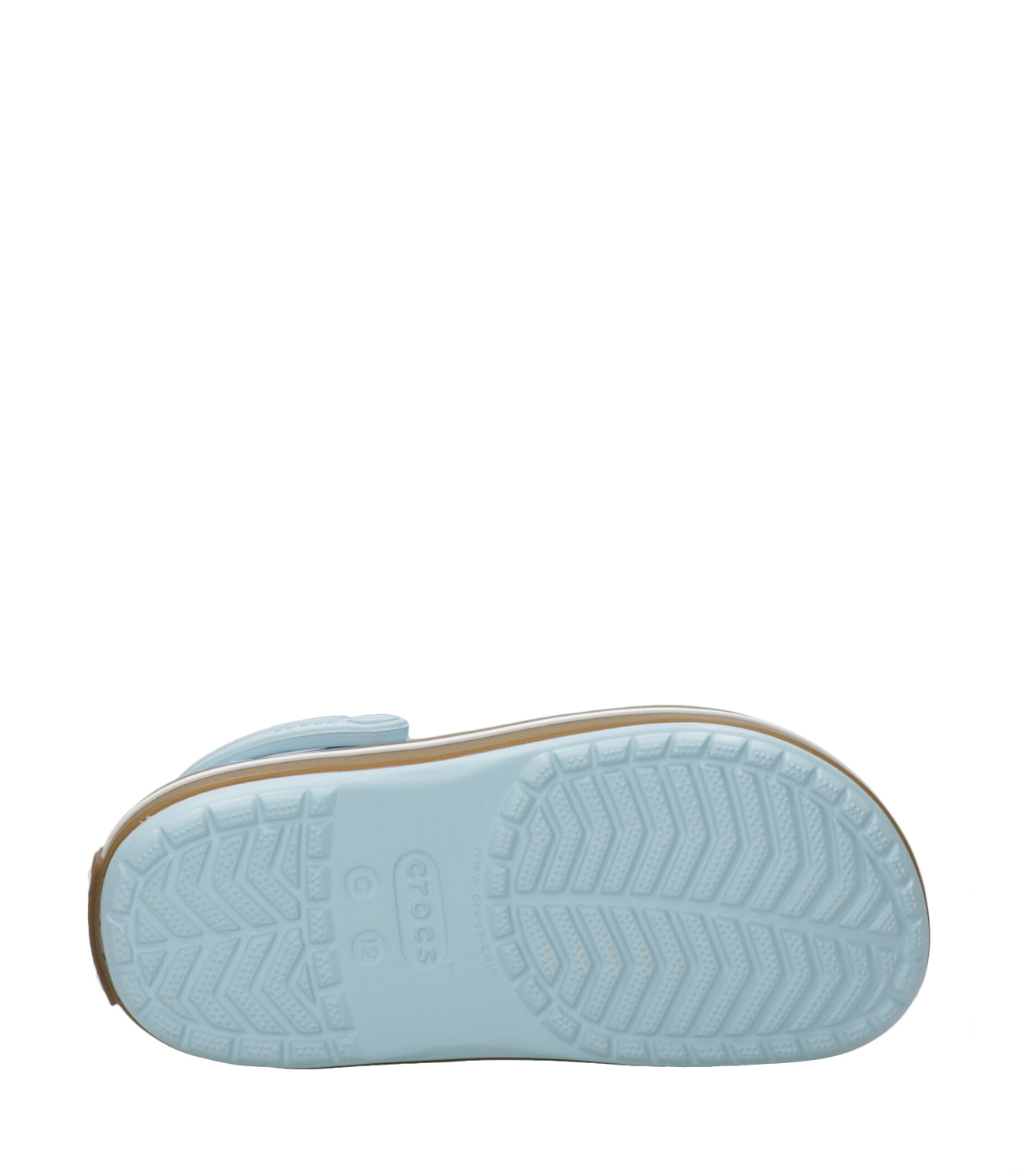 Crocs Kids | Sabot Crocband Gum Clog K Celeste medio