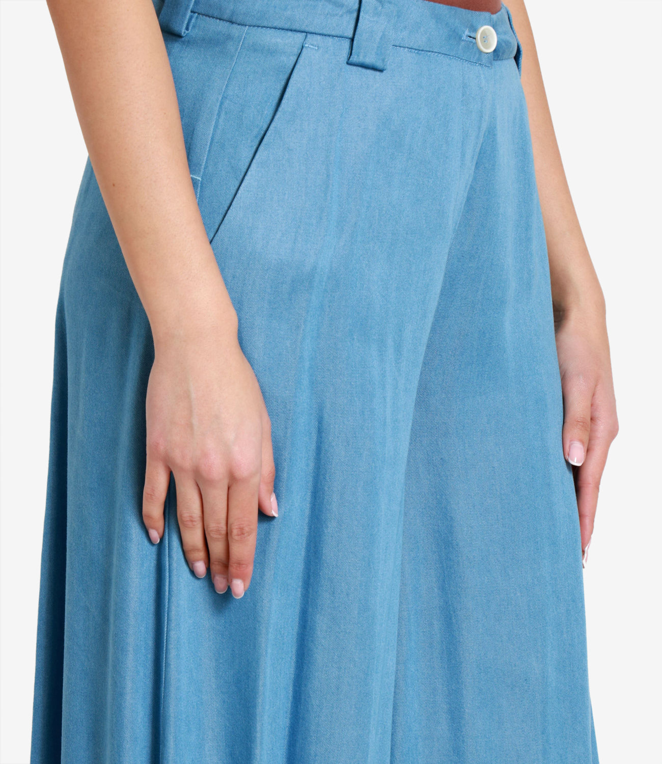 Cruna | Pantalone Eloise Ceruleo