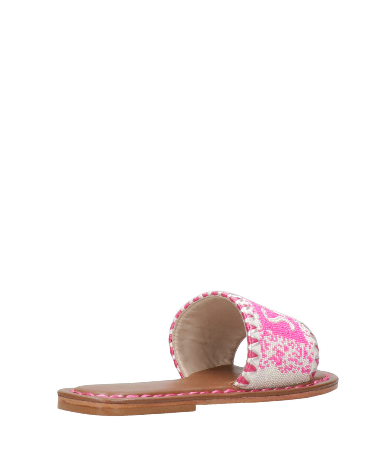 De Siena Shoes | Ciabatta Saint Tropez Fuxia Bianco