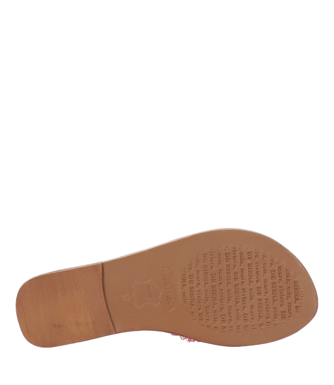 De Siena Shoes | Ciabatta Saint Tropez Fuxia Bianco