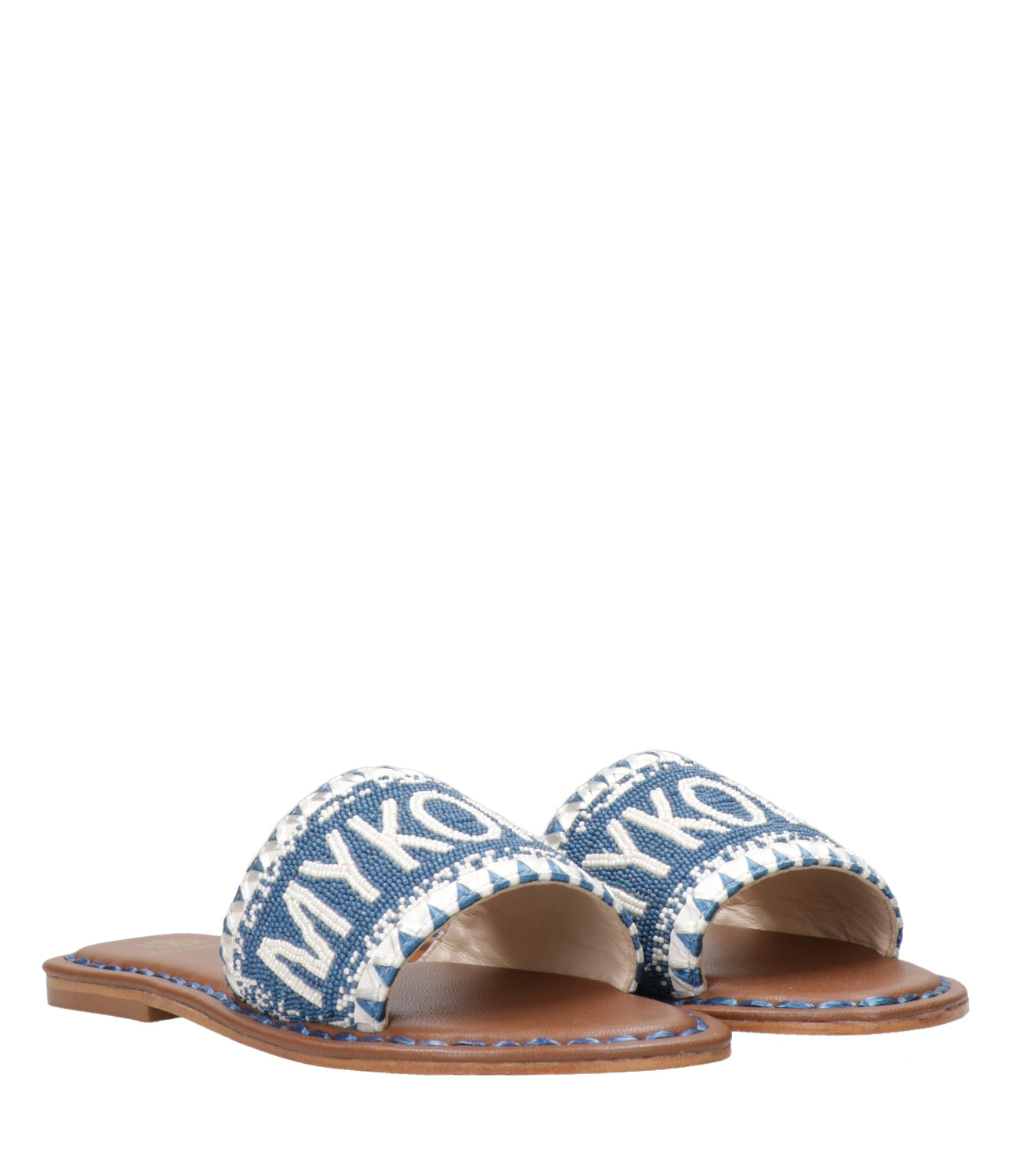 De Siena Shoes | Ciabatta Mykonos Azzurro