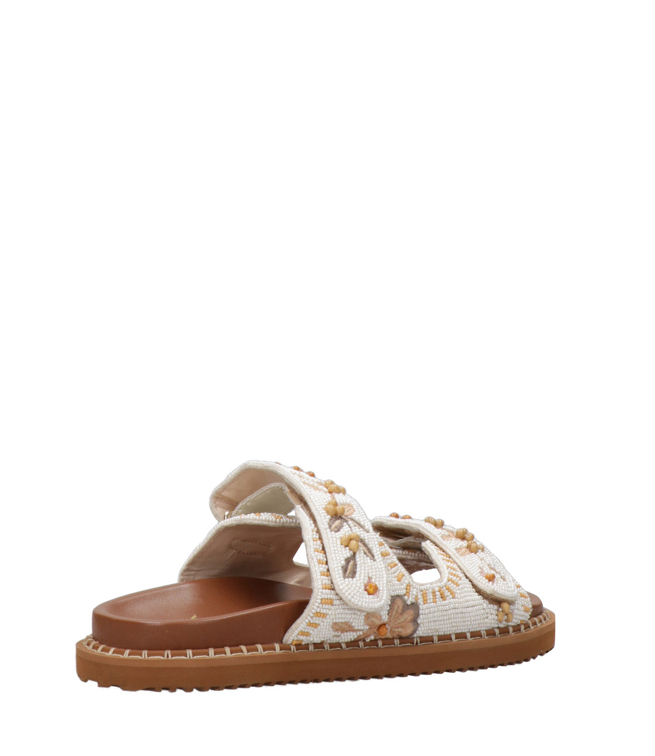 De Siena Shoes | Ciabatta Noreen Bianco Ocra