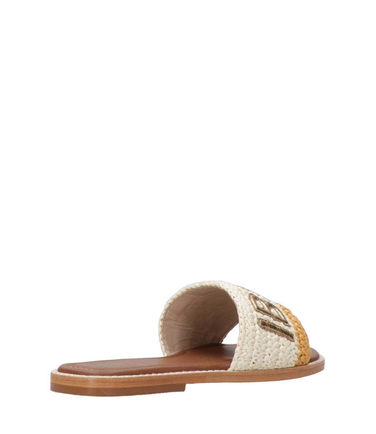 De Siena Shoes | Ciabatta Ibiza Bianco Oro