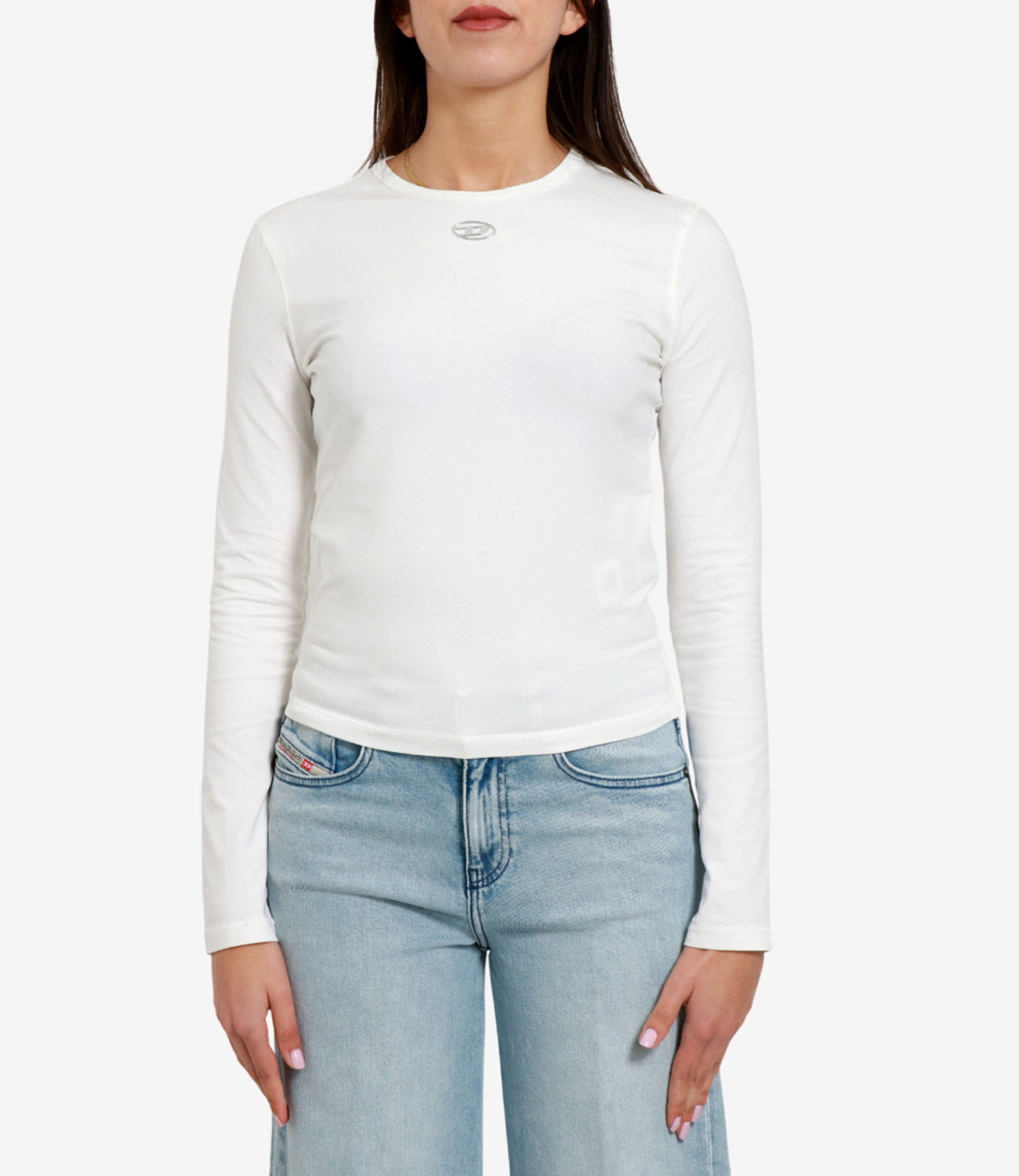 Diesel | T-Shirt T-Uncutieslong-Ls-Od Off white