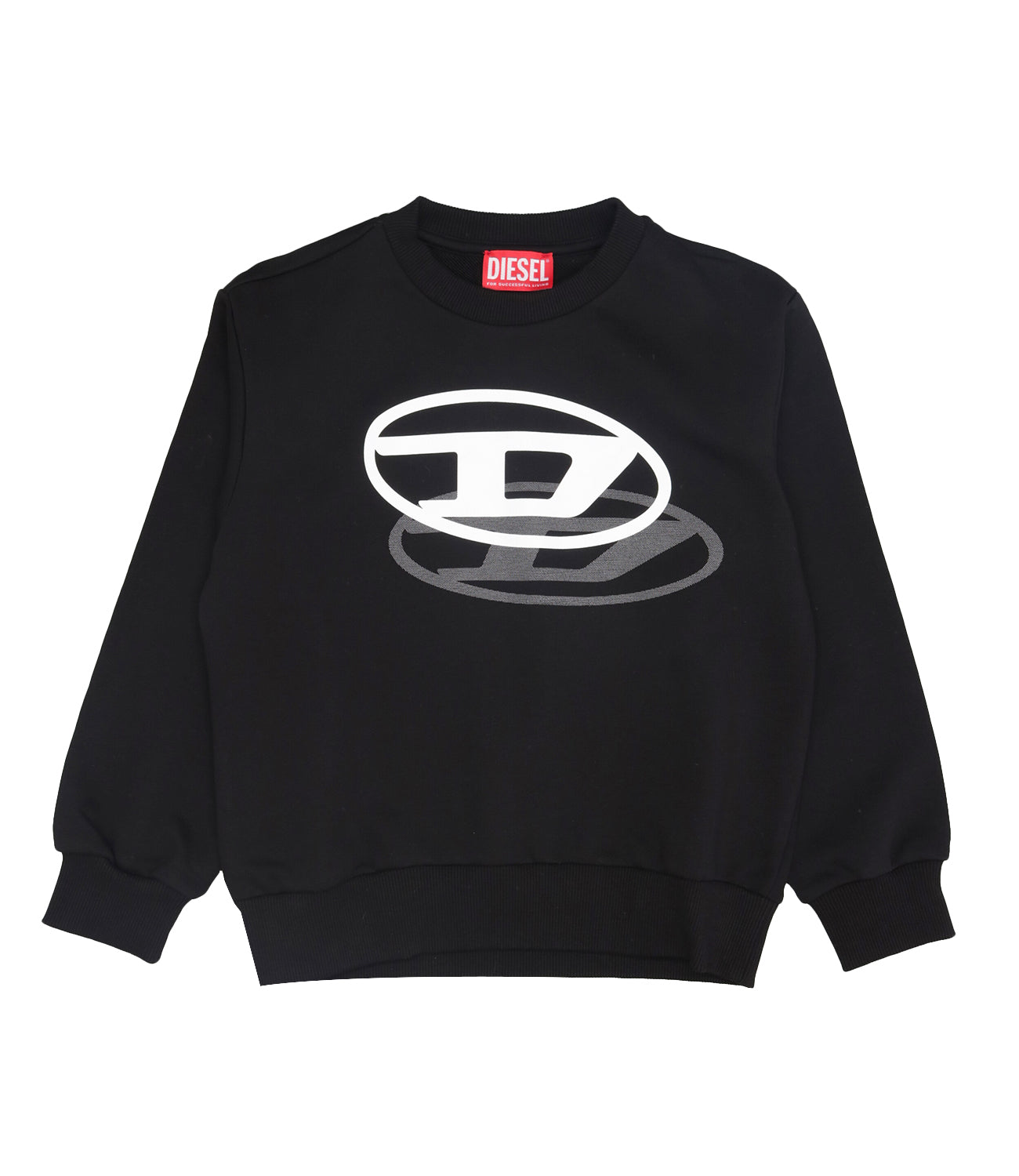 Diesel Kids | Felpa Svale Over Nera
