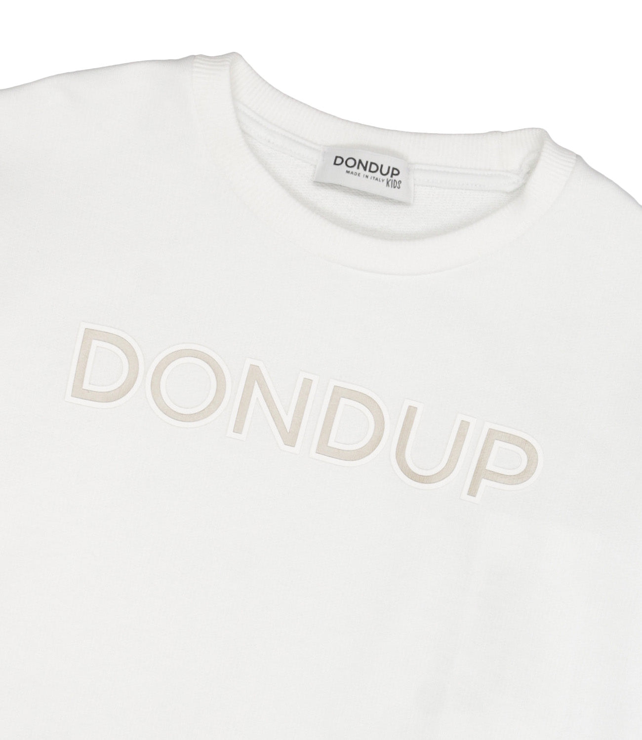 Dondup Kids | Felpa Bianco Ottico
