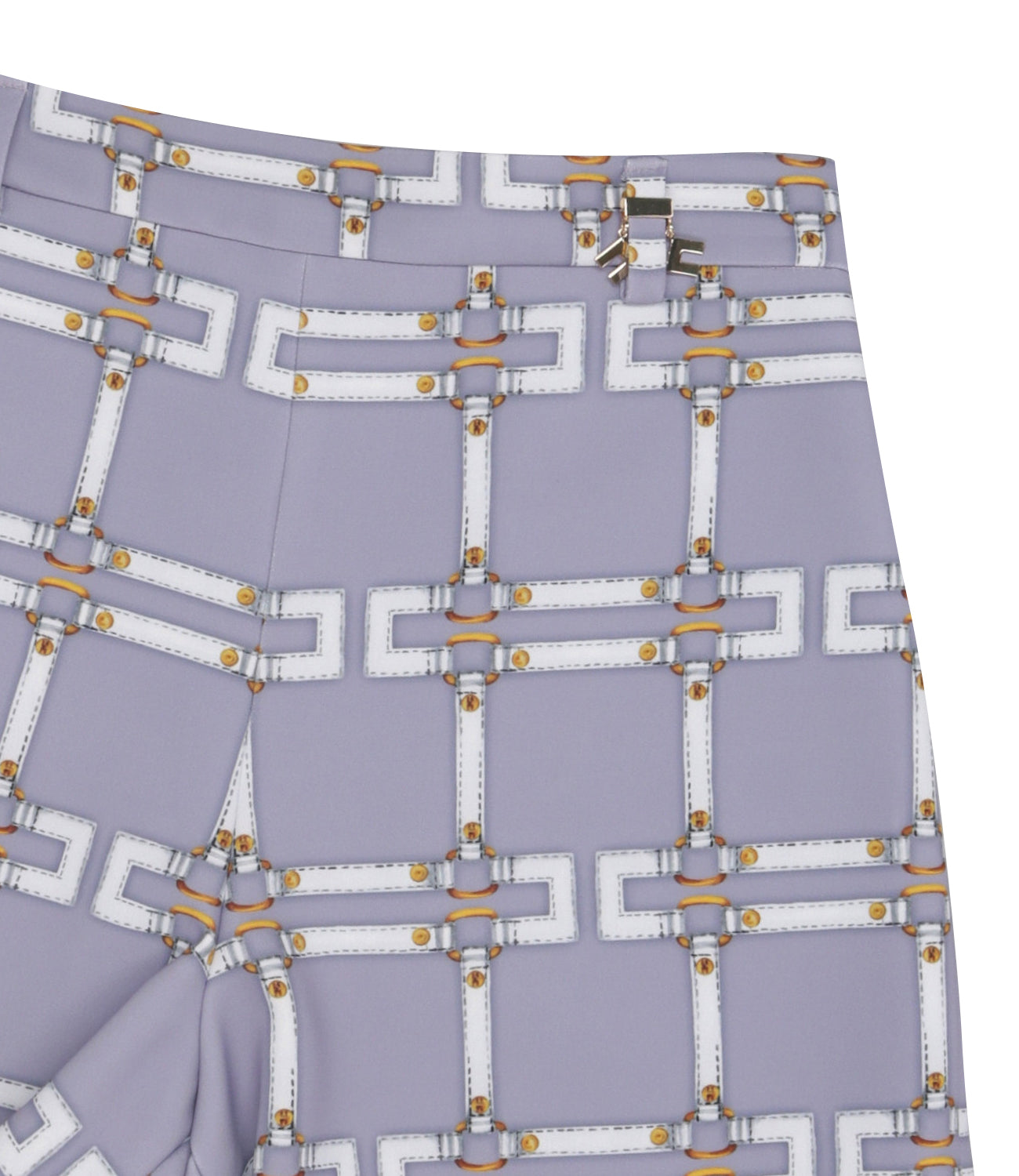 Elisabetta Franchi La Mia Bambina | Shorts Lilla Avorio