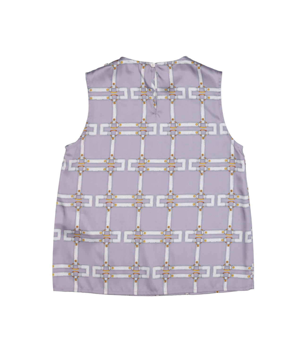 Elisabetta Franchi La Mia Bambina | Top Lilla Avorio
