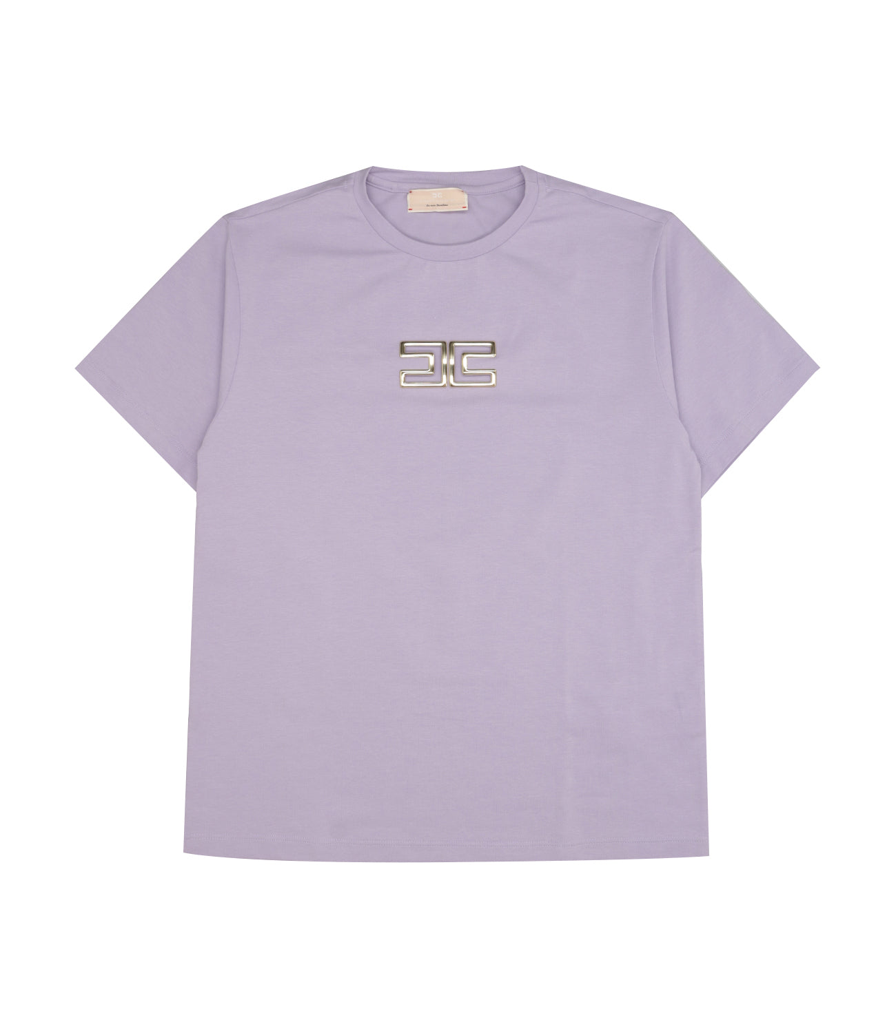 Elisabetta Franchi La Mia Bambina | T-Shirt Lilla Oro