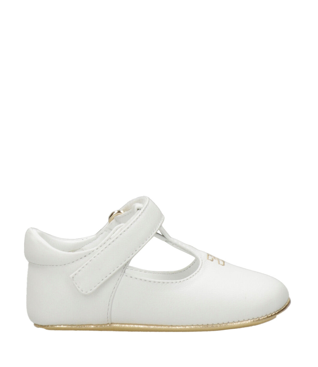 Elisabetta Franchi La Mia Bambina | Ballerina Avorio Oro