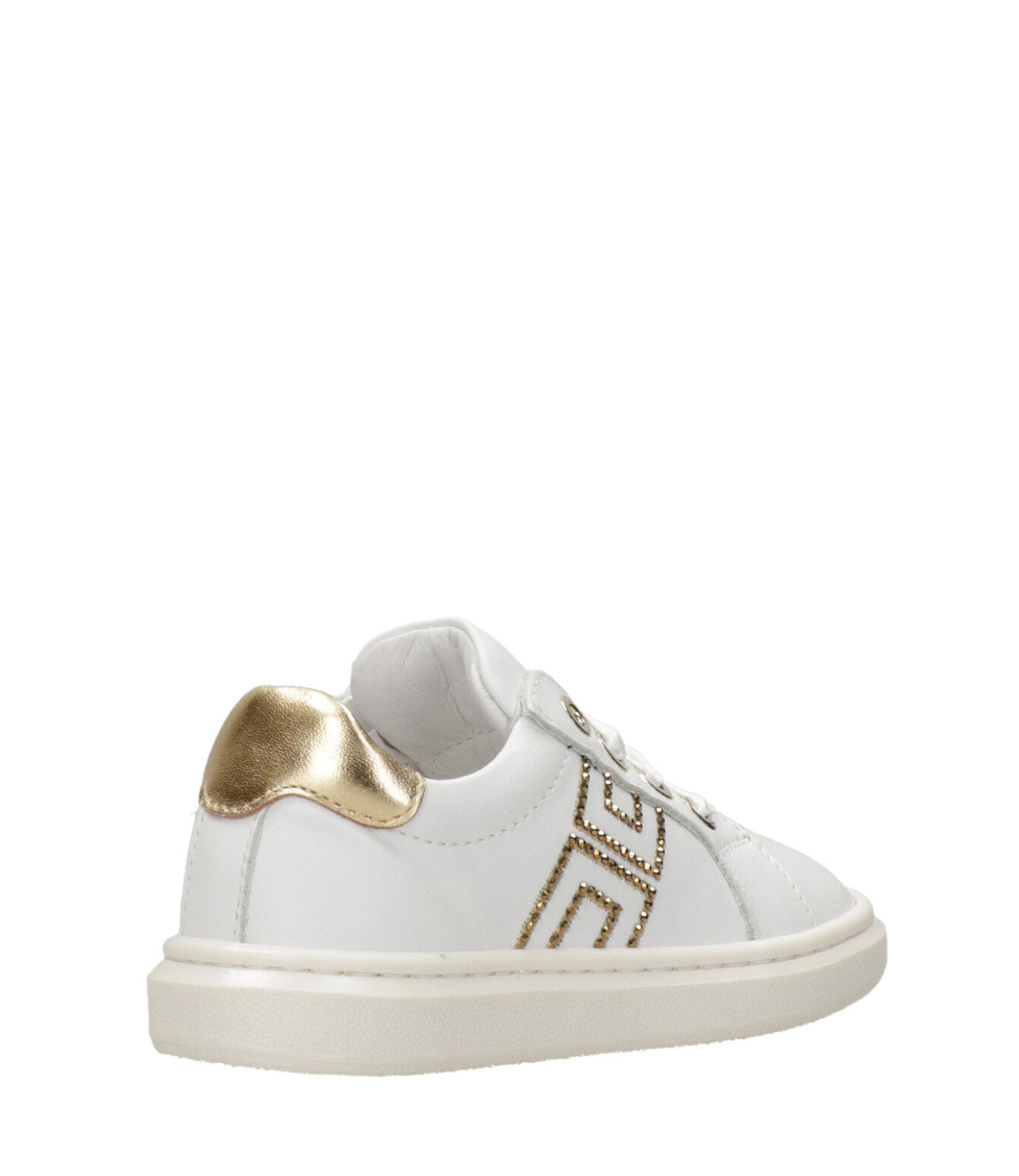 Elisabetta Franchi La Mia Bambina | Sneakers Avorio Oro