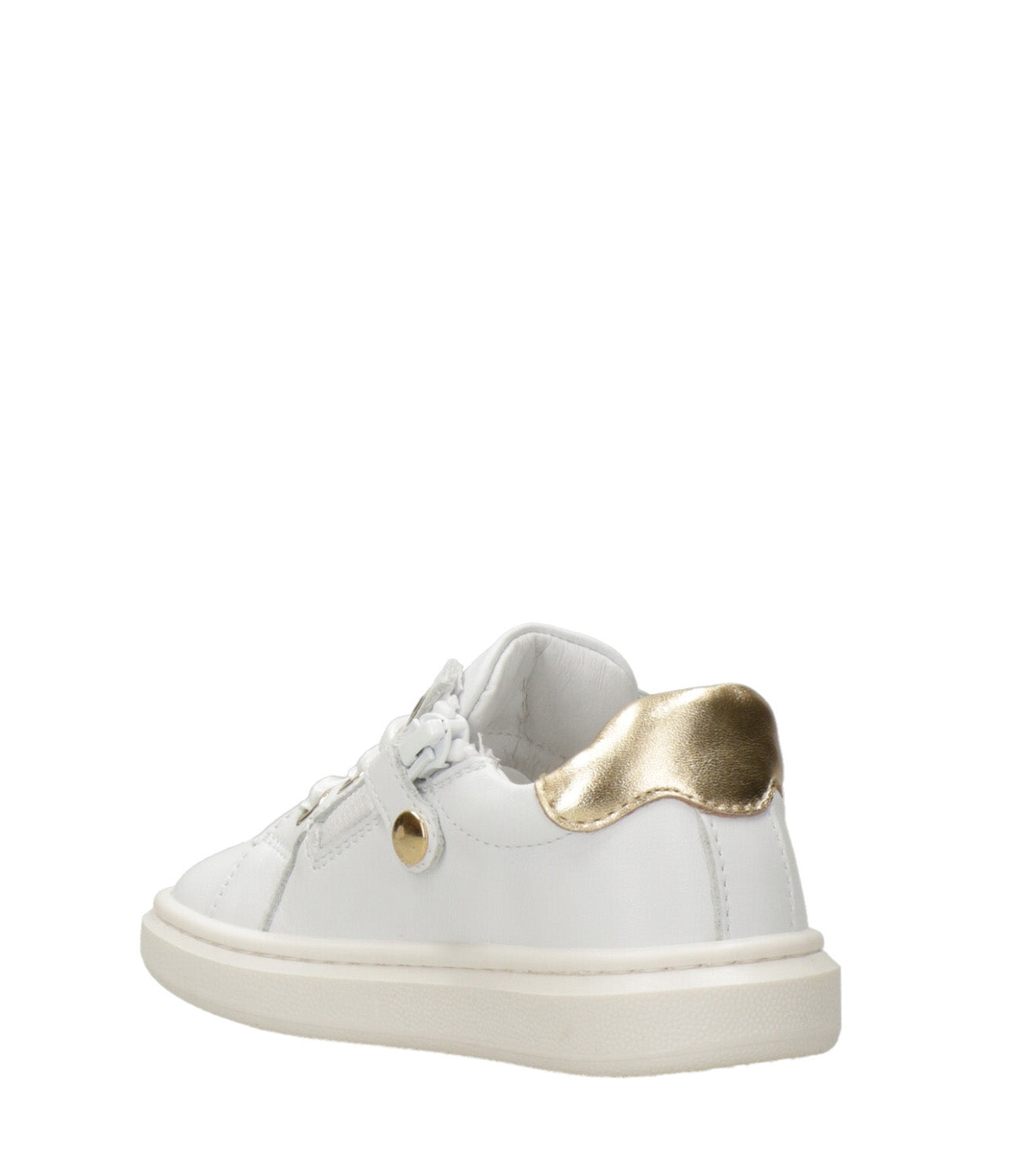 Elisabetta Franchi La Mia Bambina | Sneakers Avorio Oro