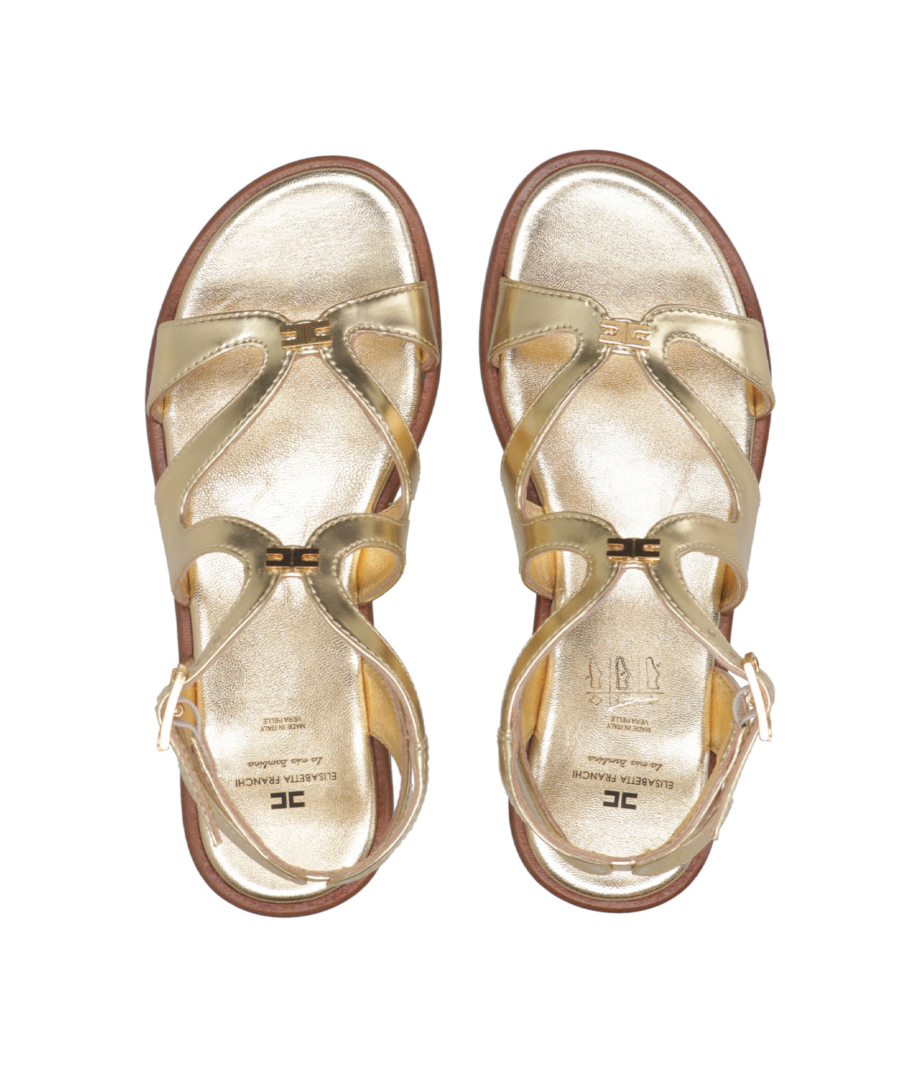 Elisabetta Franchi La Mia Bambina | Sandalo Oro