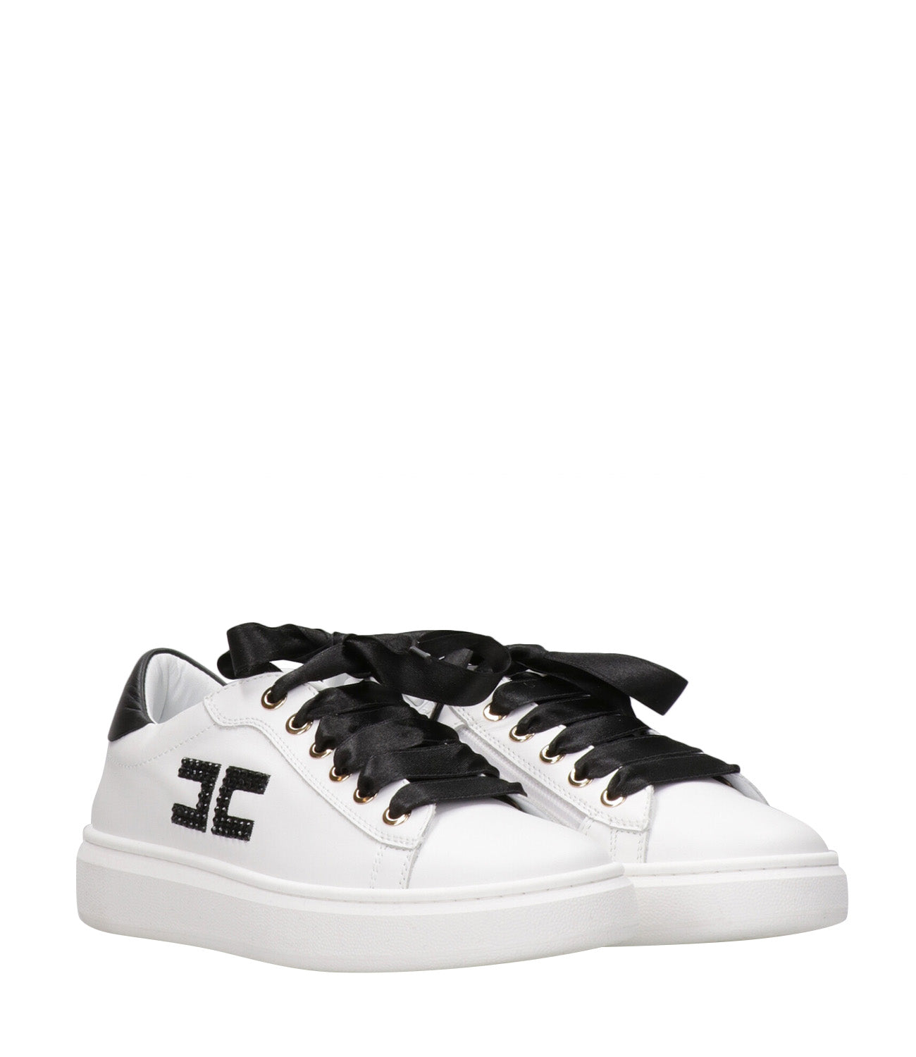 Elisabetta Franchi La Mia Bambina | Sneakers Bianco Nero