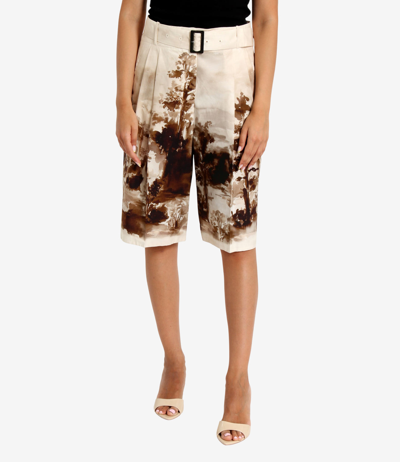 Erika Cavallini | Bermuda Oreste Beige Marrone
