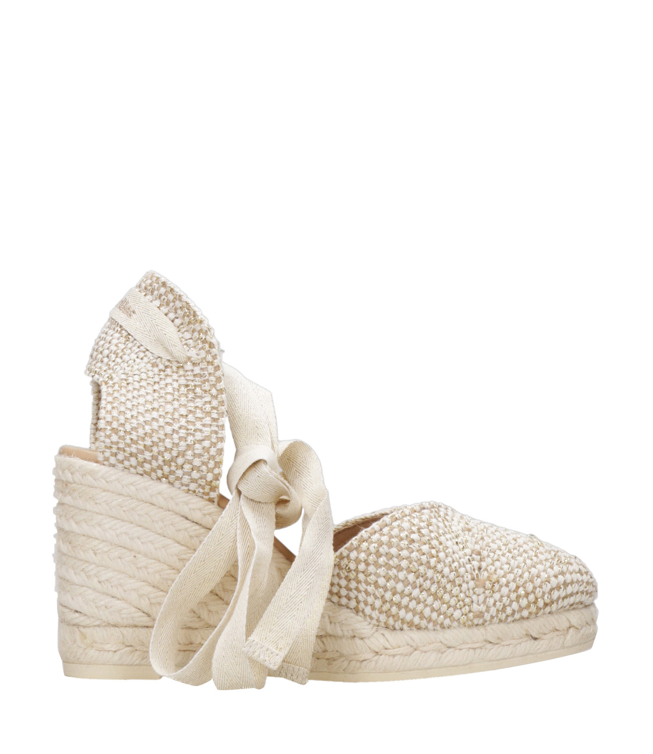 Espadrilles | Sandalo Cof Hilo Platino