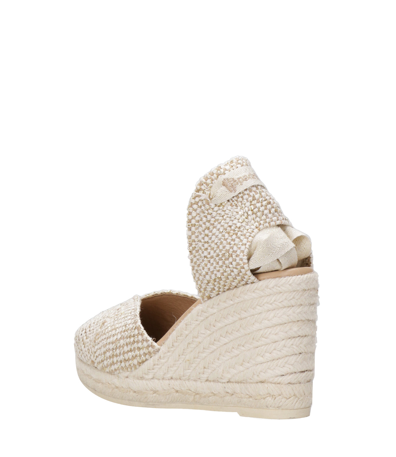 Espadrilles | Sandalo Cof Hilo Platino