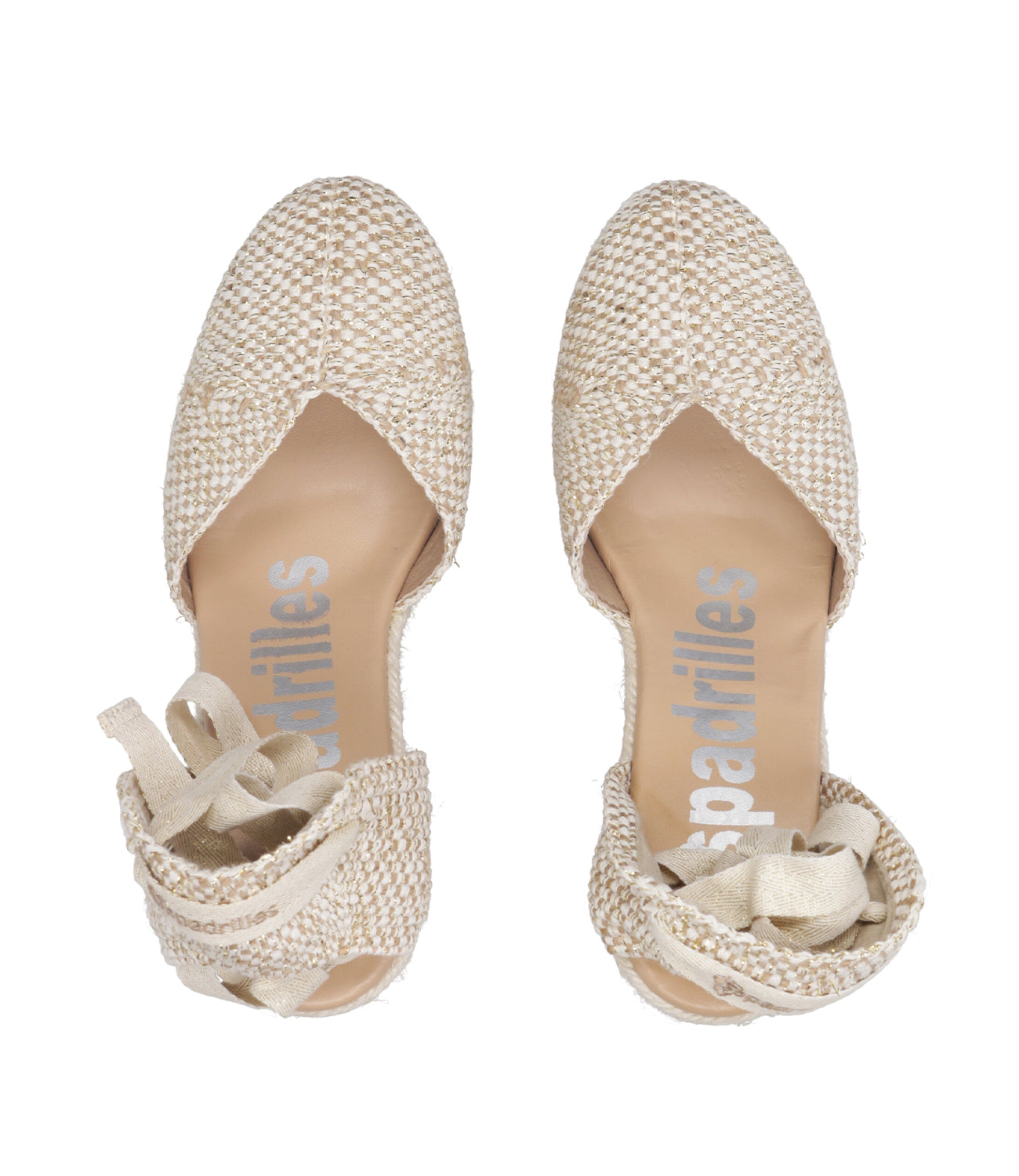 Espadrilles | Sandalo Cof Hilo Platino