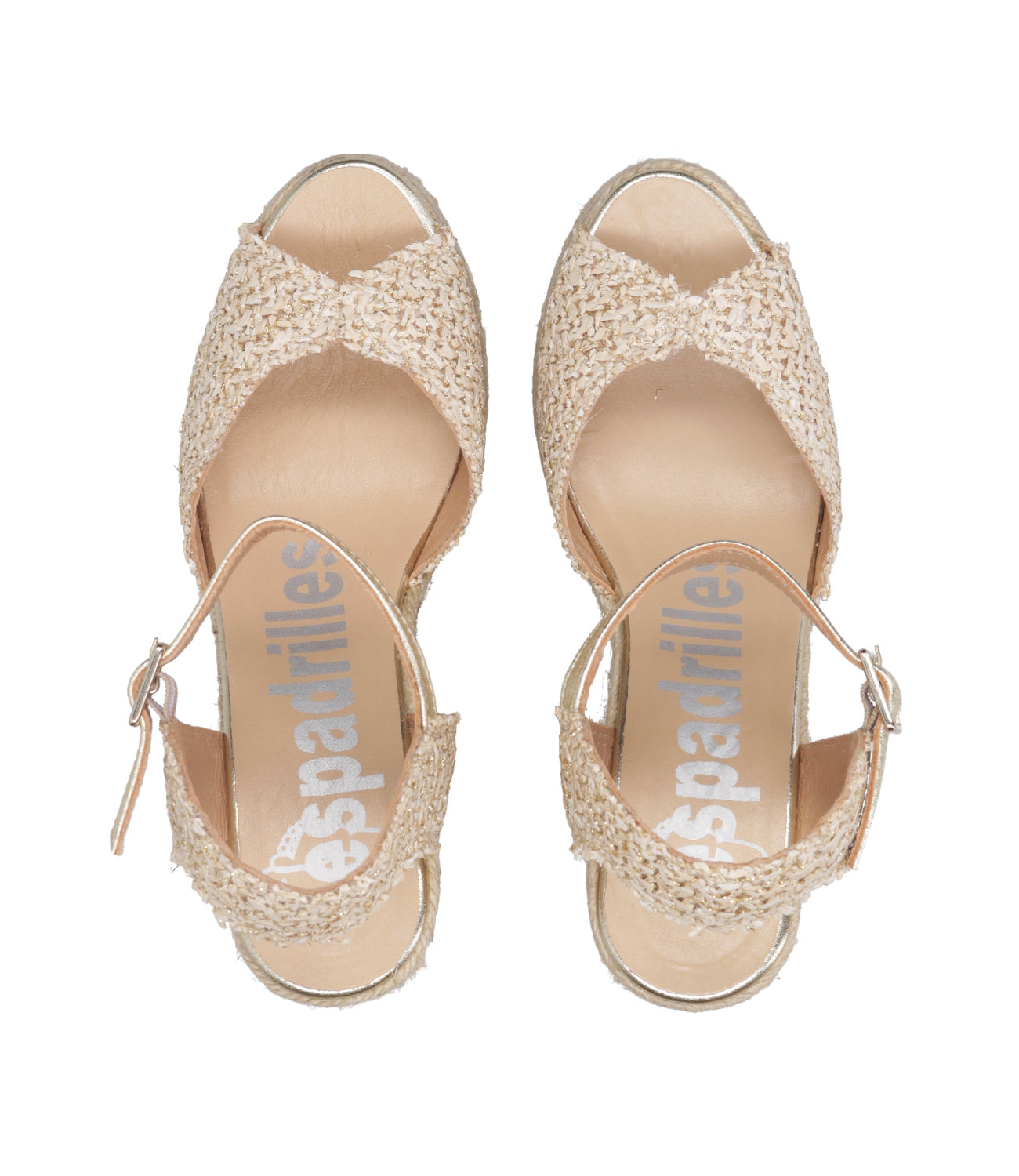 Espadrilles | Sandalo Bose Naturale Oro