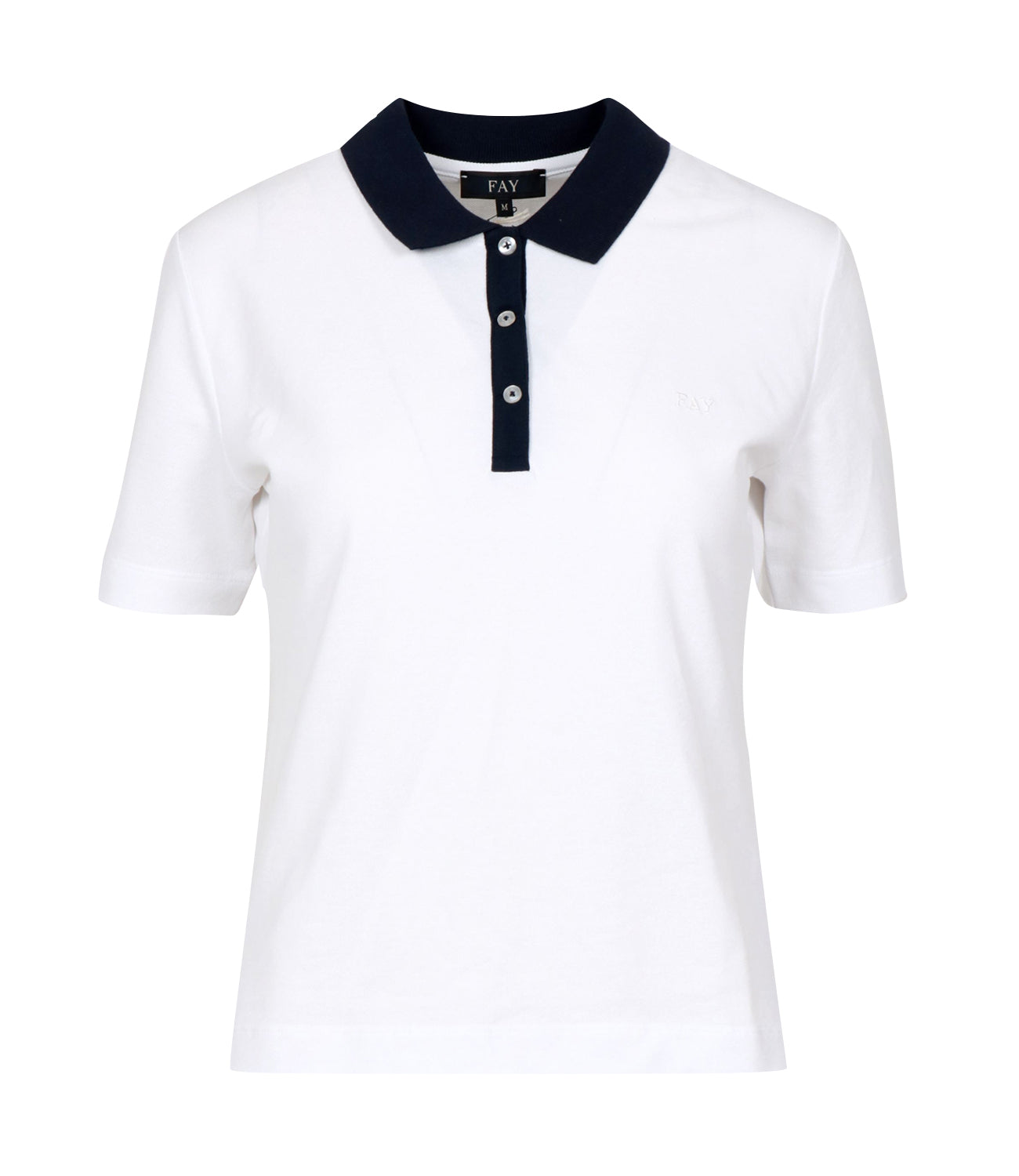 Fay | Polo Bianco Blu