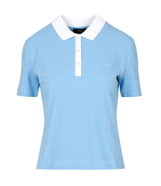 Fay | Polo Azzurro Bianco