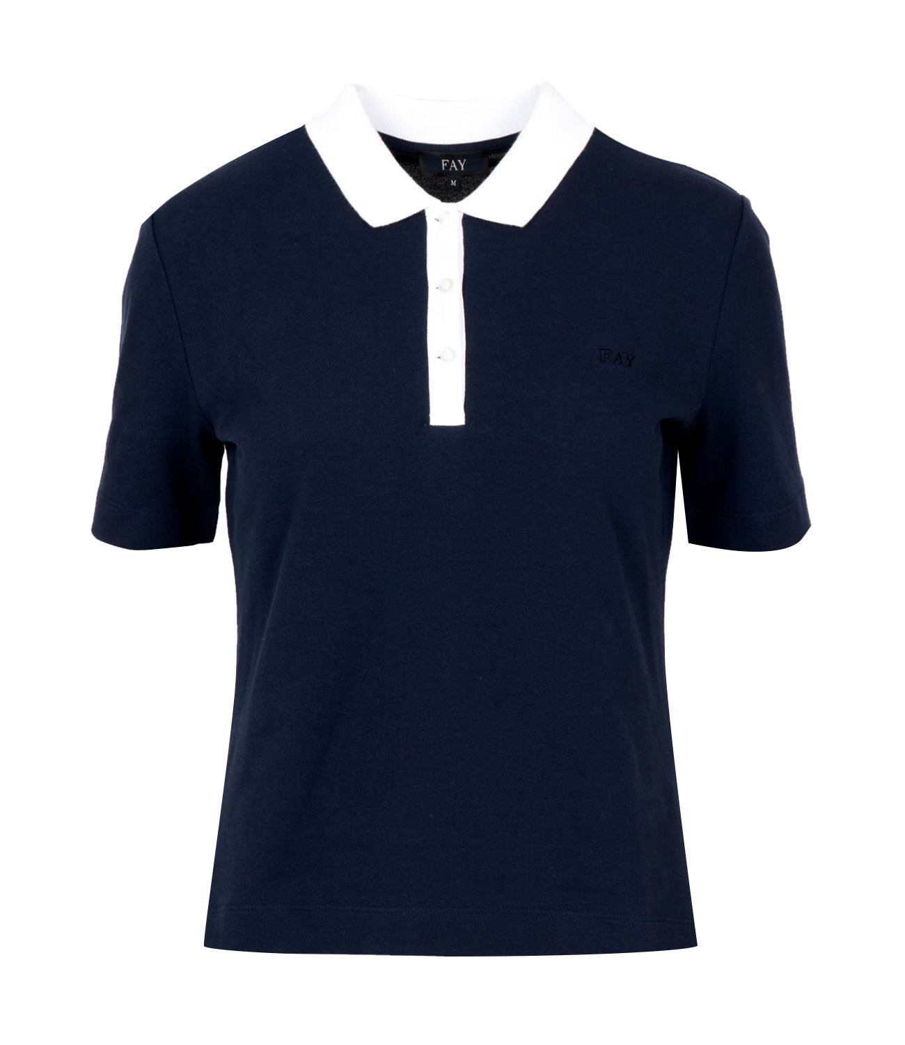 Fay | Polo Blu notte Bianco