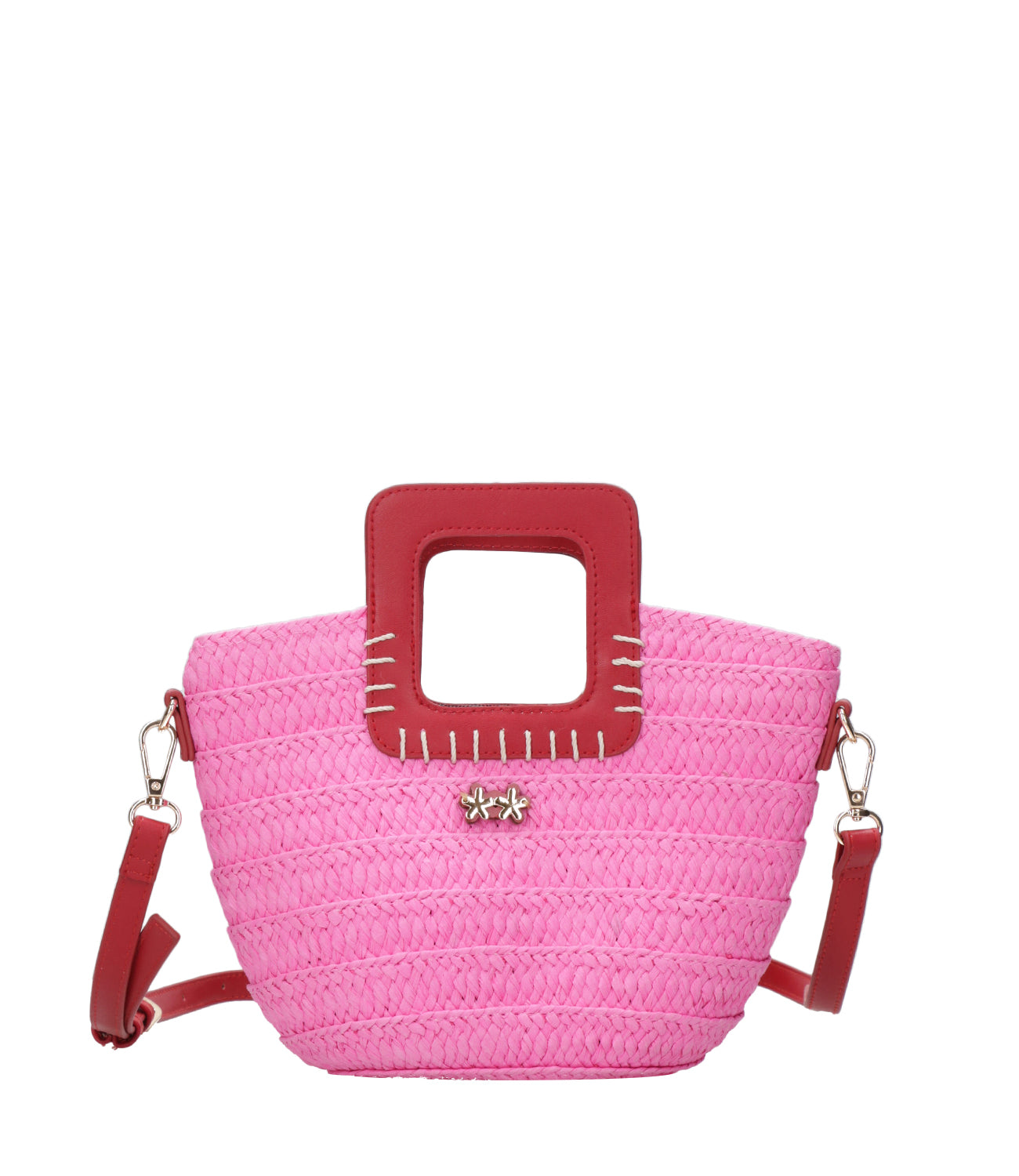 F**K Project | Borsa a Mano Fuxia Rosso