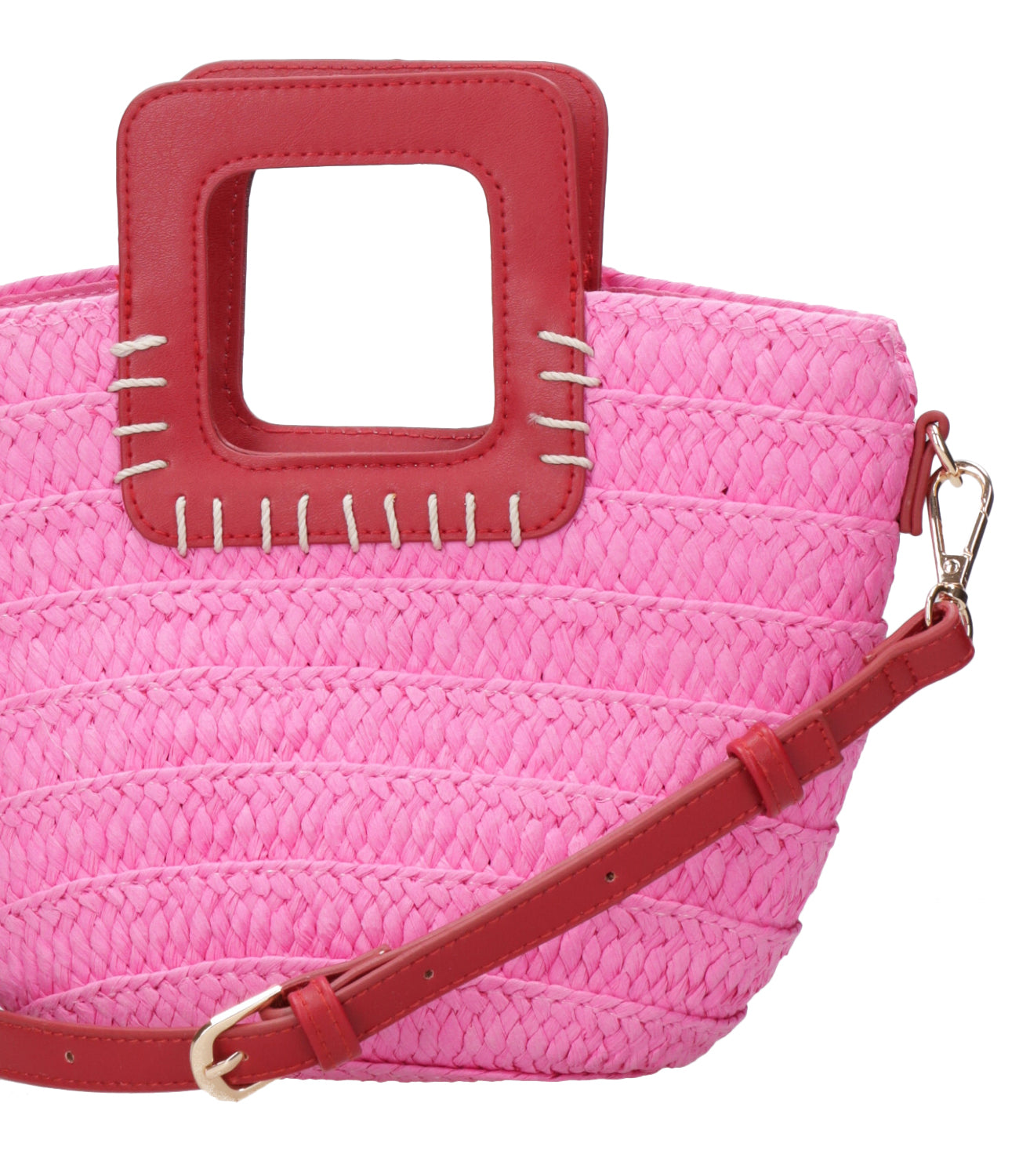 F**K Project | Borsa a Mano Fuxia Rosso