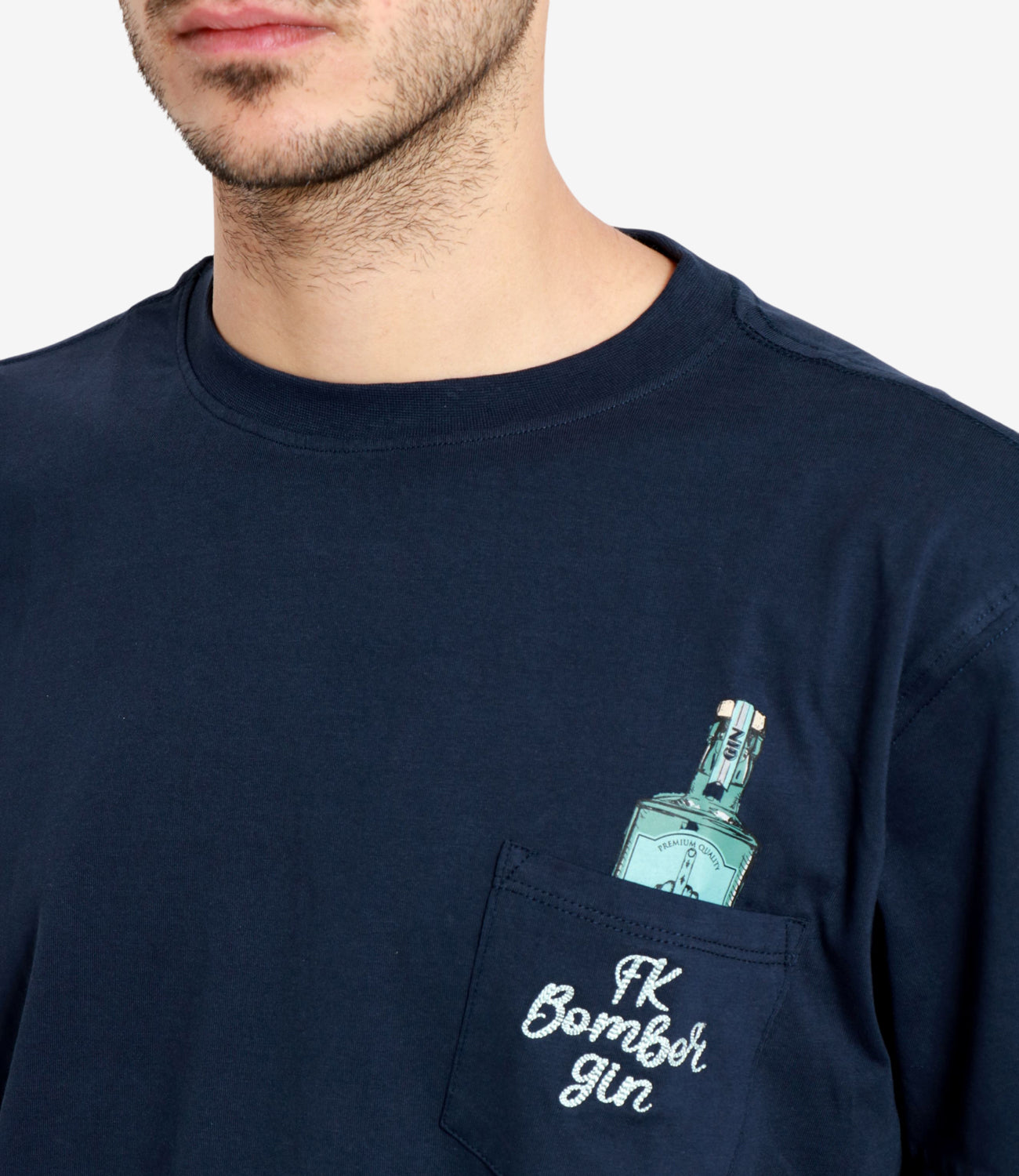 F**K Project | T-Shirt Blu navy
