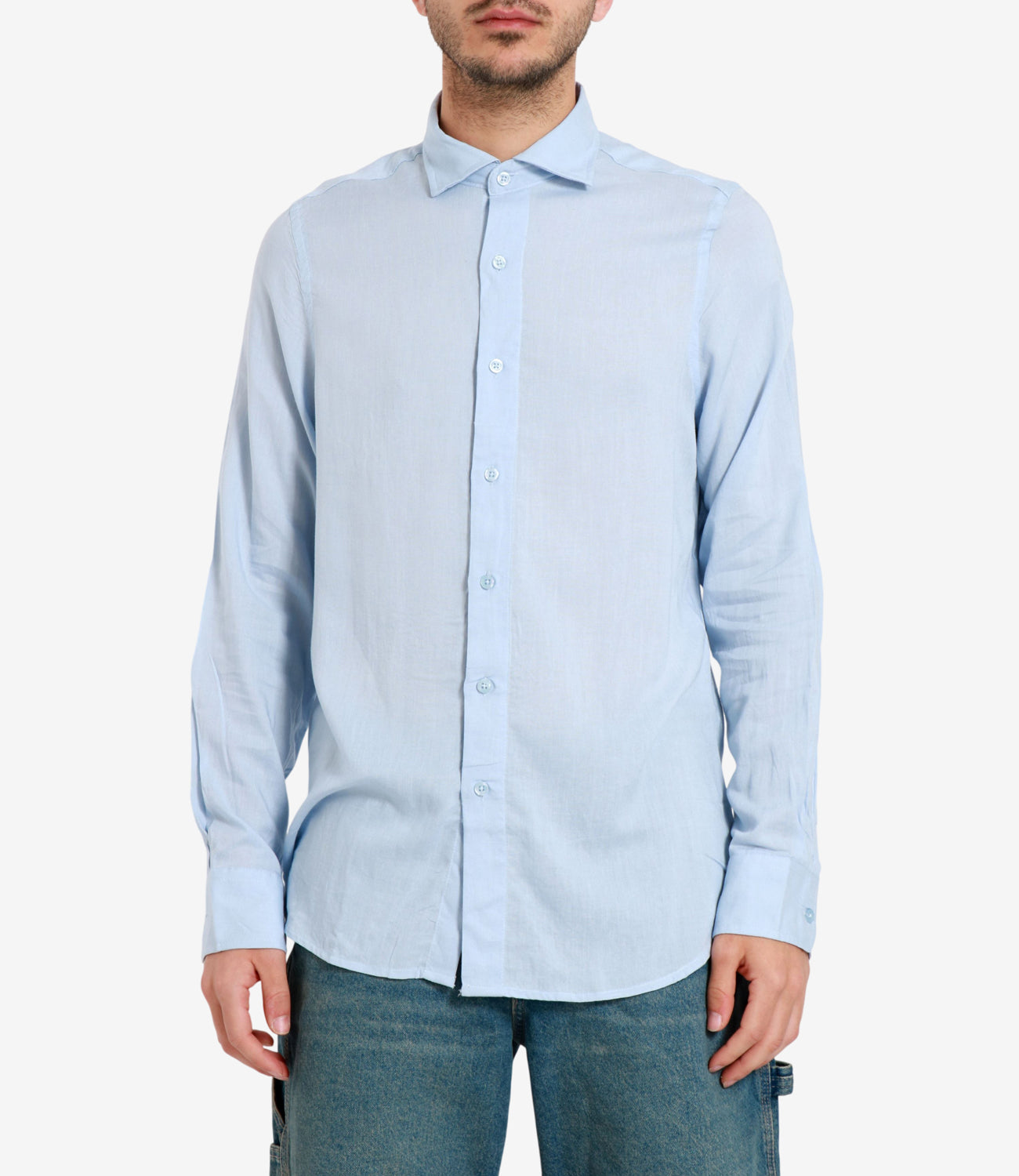 F**K Project | Camicia Celeste