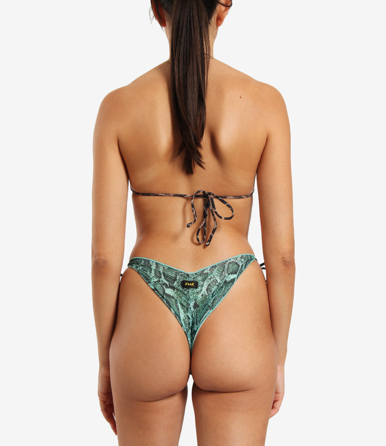 F**K Project | Costume Bikini Marrone e Verde