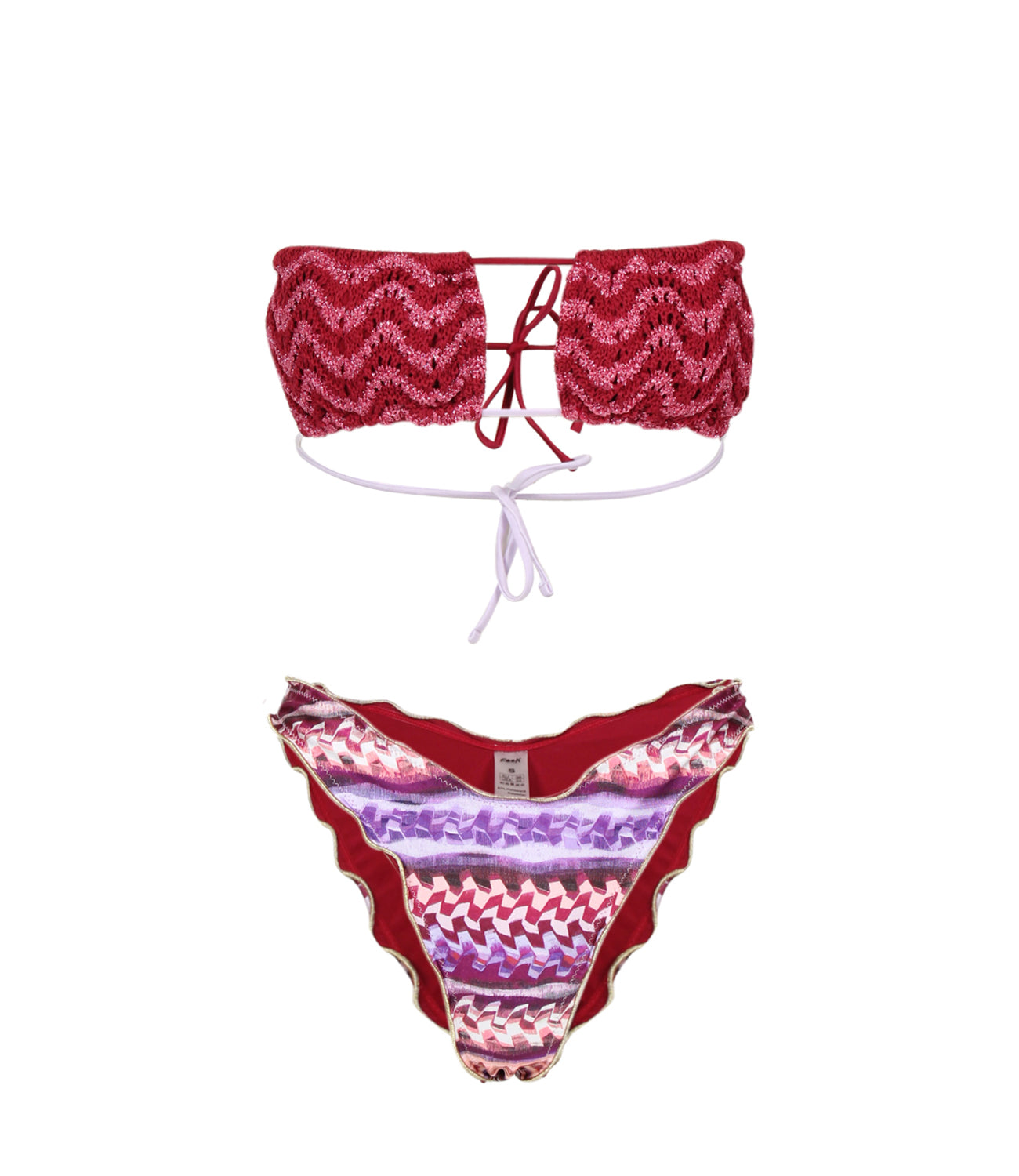 F**K Project | Costume Bikini Rosso Viola
