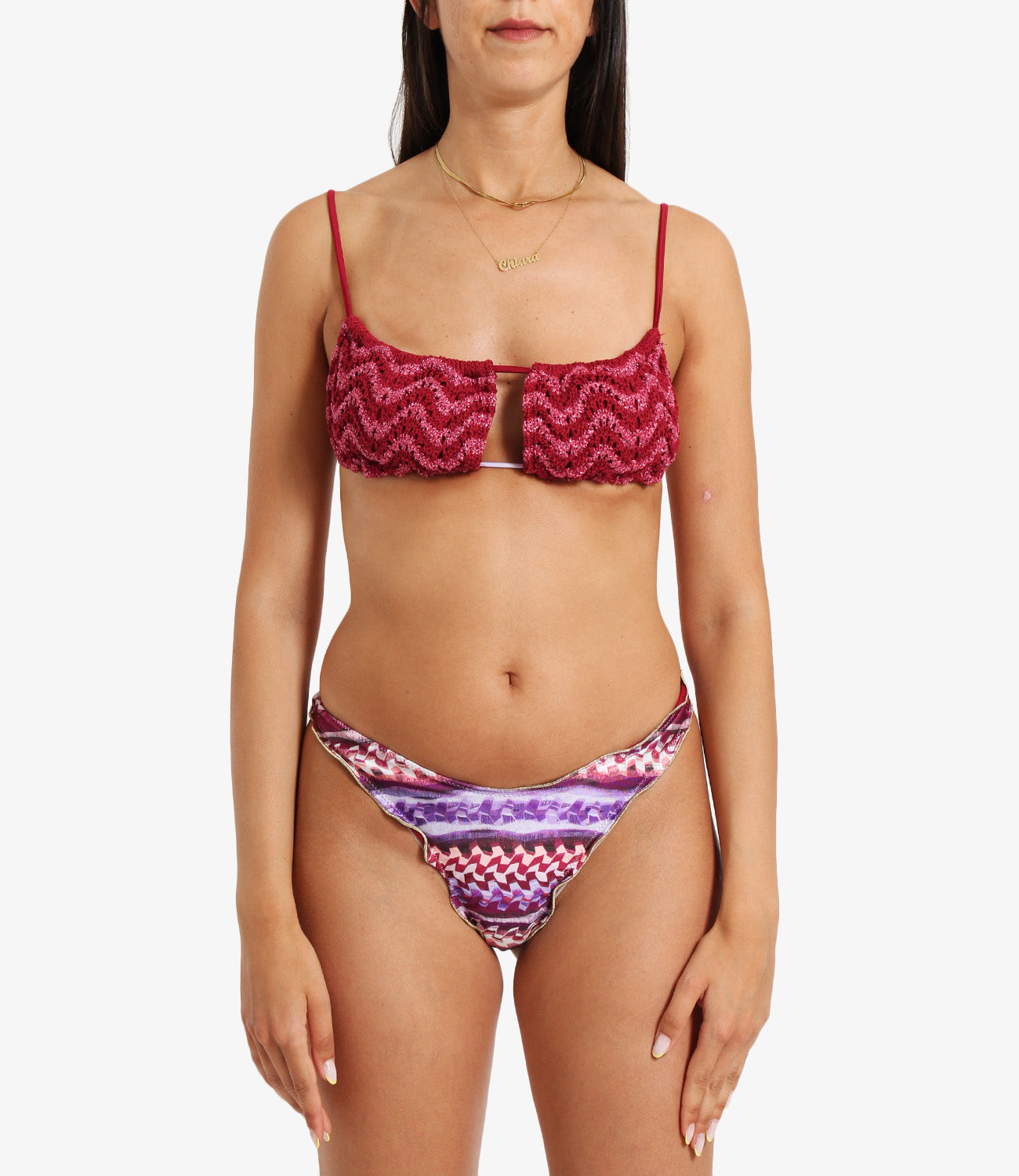 F**K Project | Costume Bikini Rosso Viola