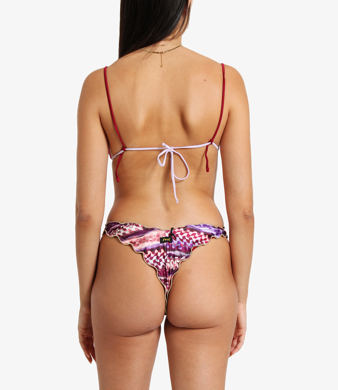 F**K Project | Costume Bikini Rosso Viola