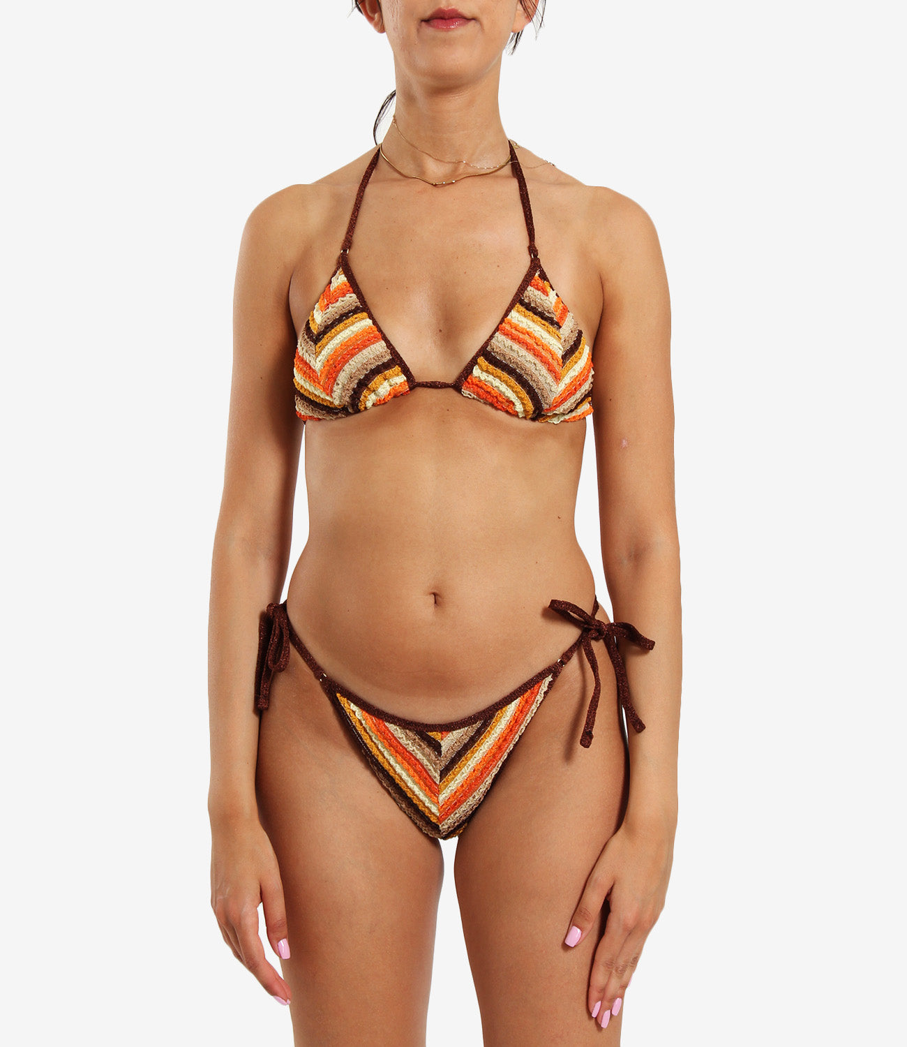 F**K Project | Costume Bikini Marrone Arancio