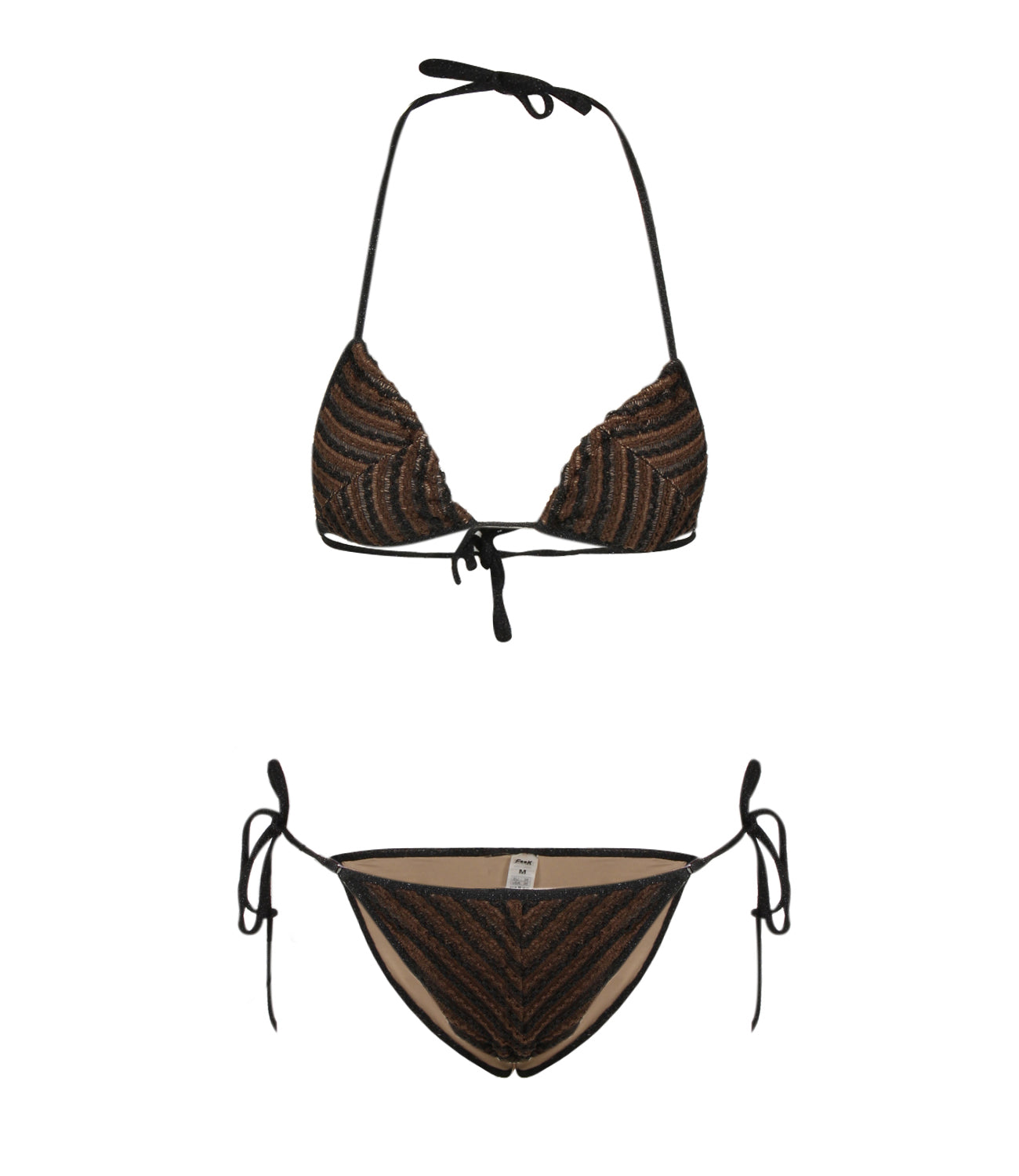 F**K Project | Costume Bikini Nero Marrone