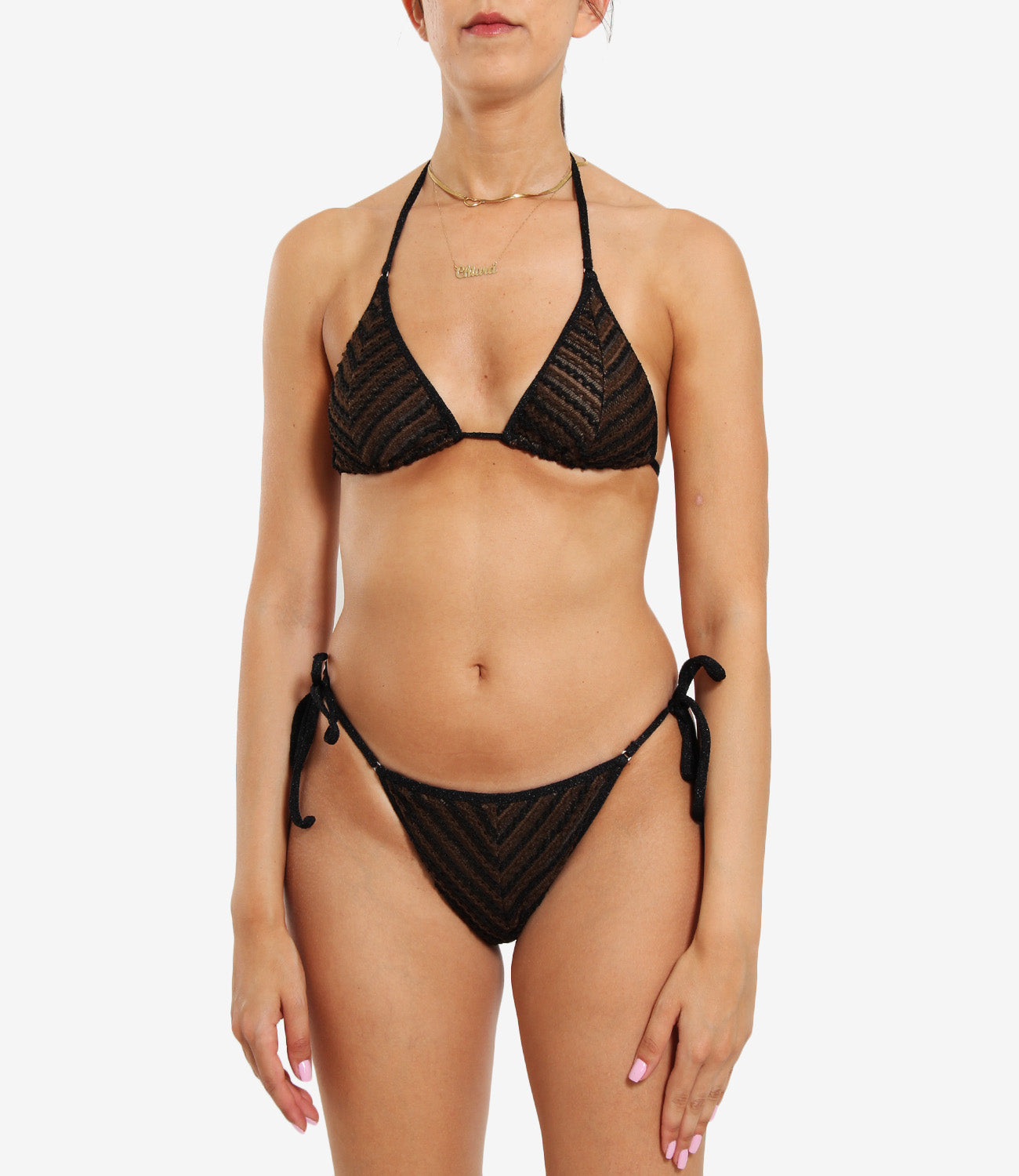 F**K Project | Costume Bikini Nero Marrone